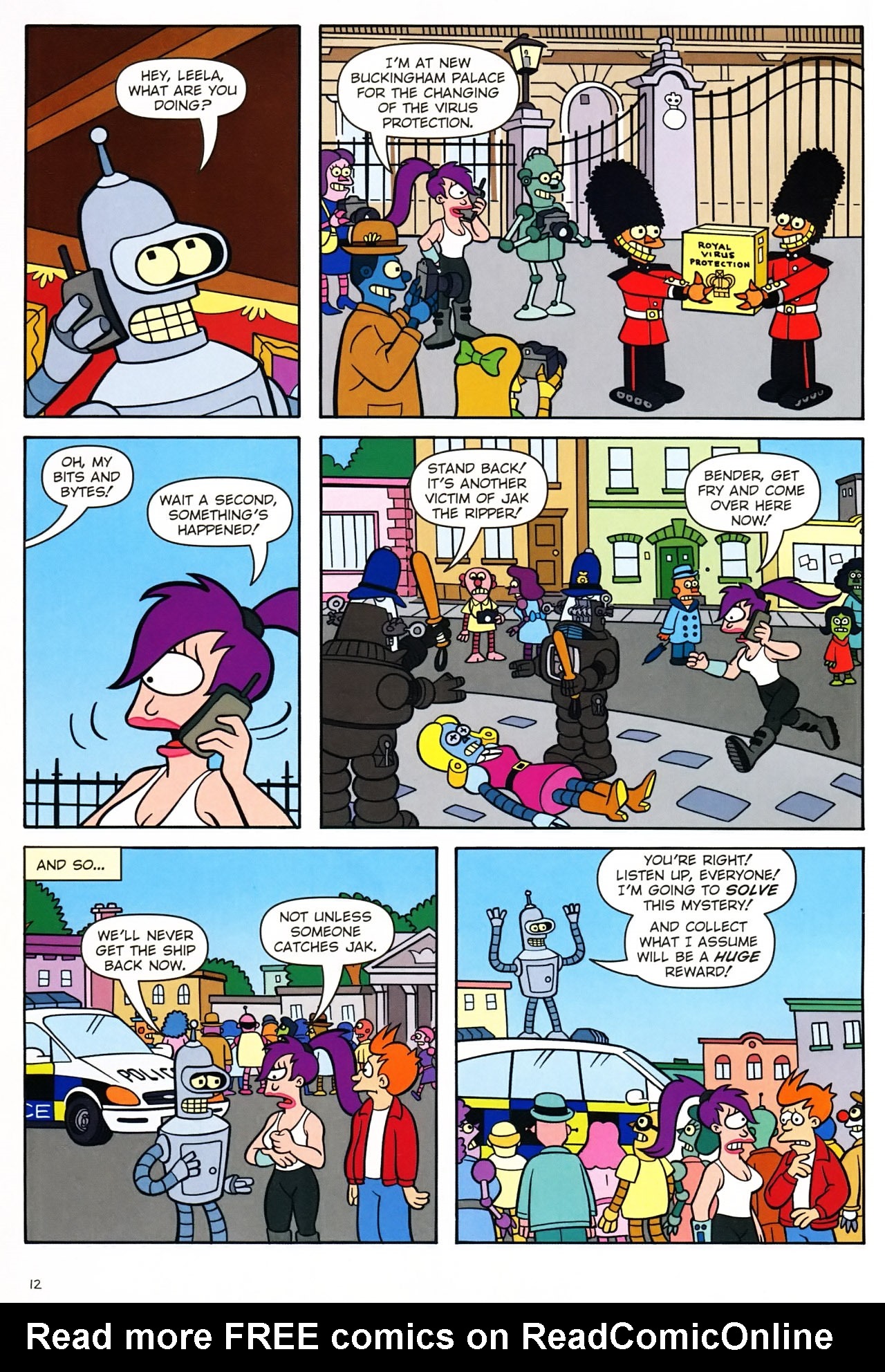 Read online Futurama Comics comic -  Issue #36 - 10