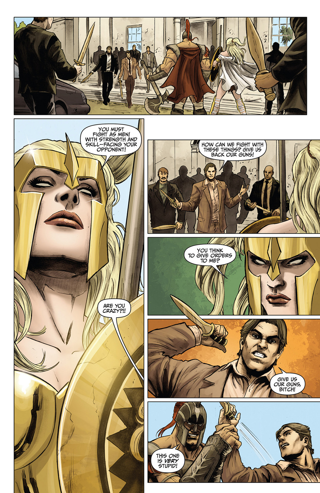 Read online Athena comic -  Issue #4 - 16