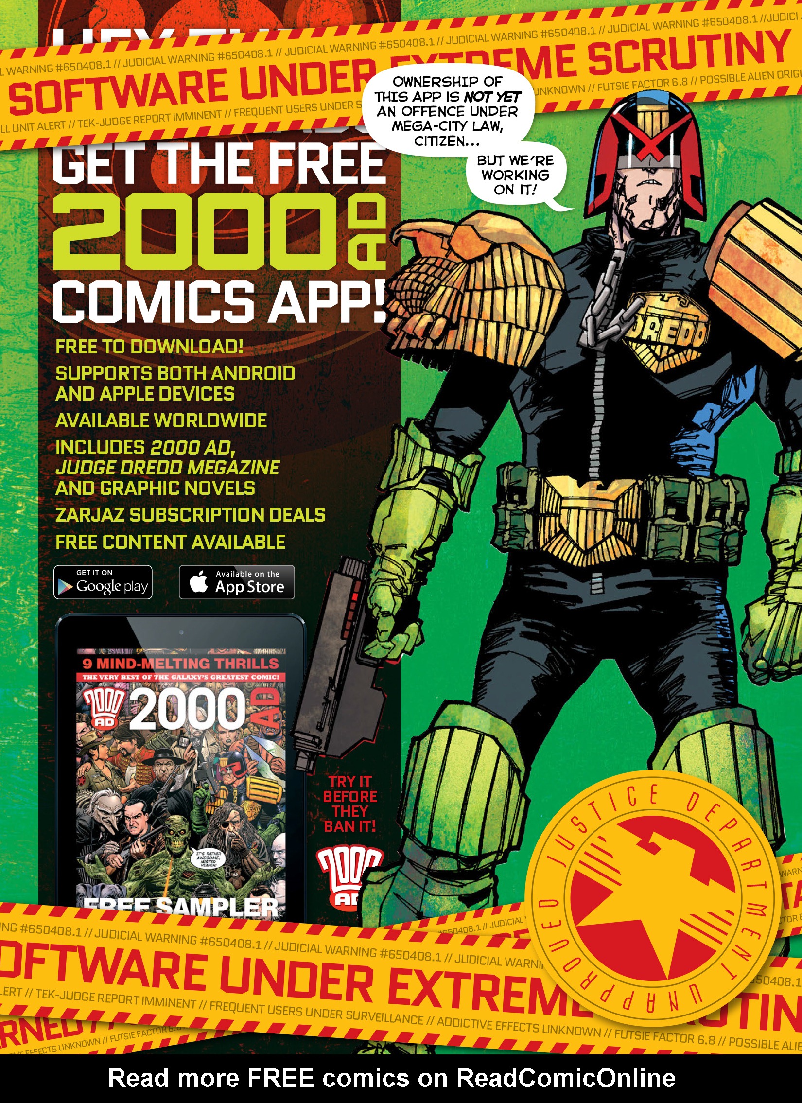 Read online Judge Dredd Megazine (Vol. 5) comic -  Issue #363 - 20