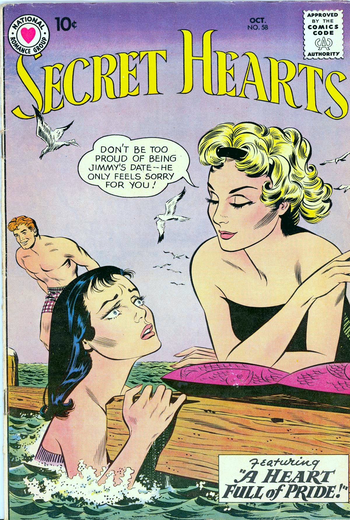 Read online Secret Hearts comic -  Issue #58 - 1