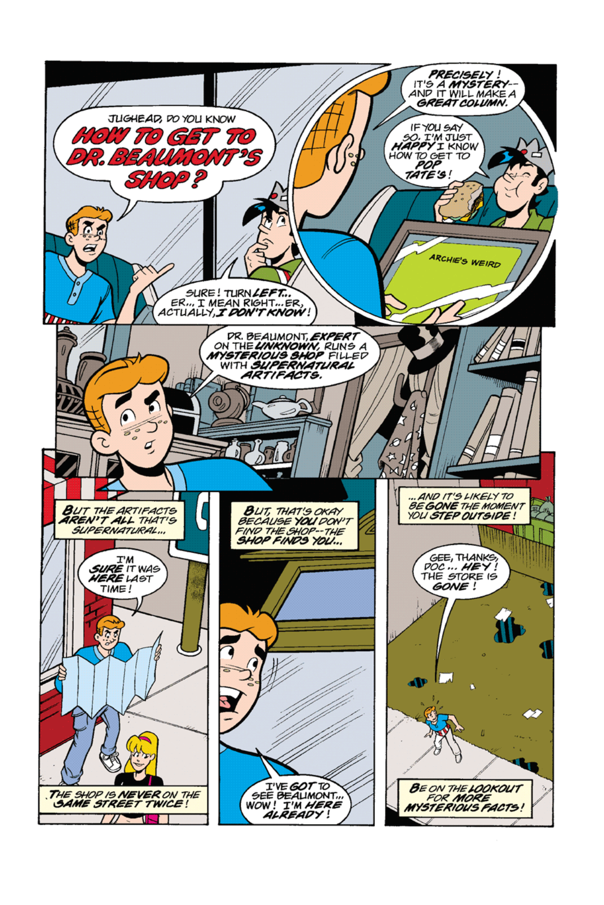 Read online Archie's Weird Mysteries comic -  Issue #8 - 19