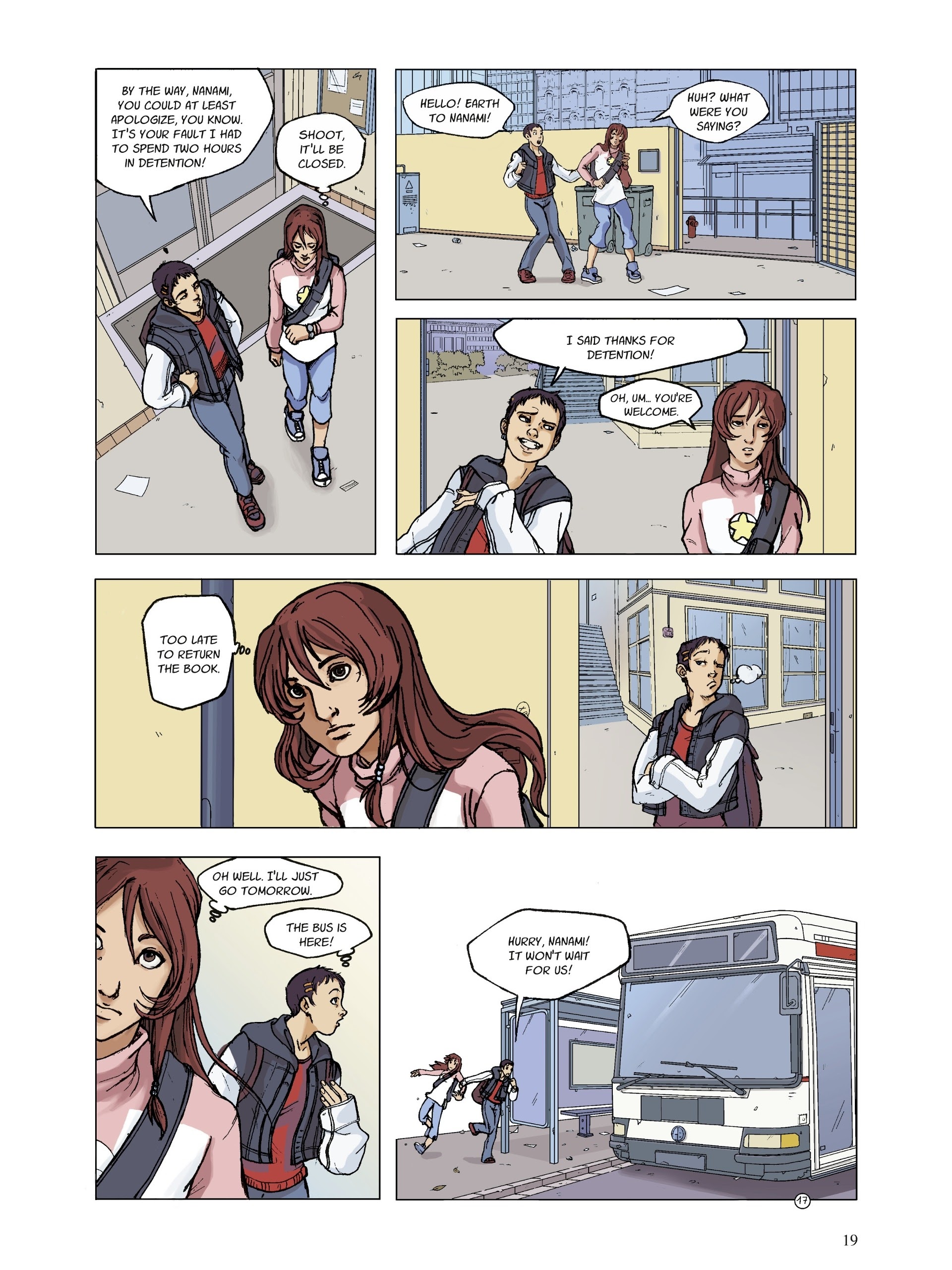 Read online Nanami comic -  Issue #1 - 19