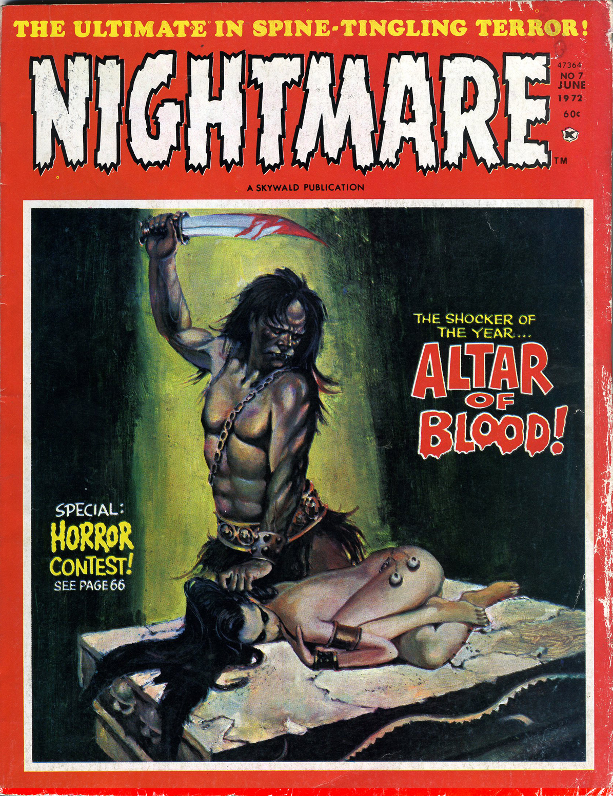 Read online Nightmare (1970) comic -  Issue #7 - 1