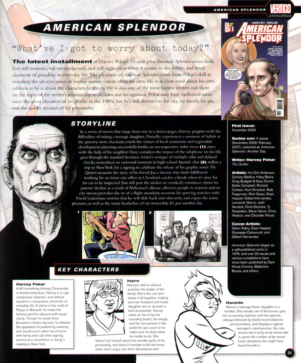 Read online The Vertigo Encyclopedia comic -  Issue # TPB (Part 1) - 21