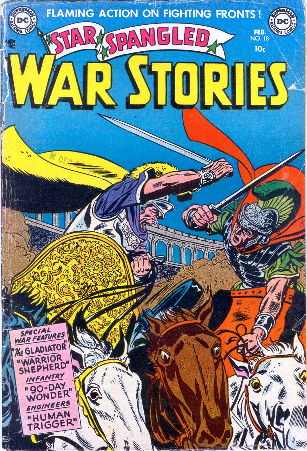 Read online Star Spangled War Stories (1952) comic -  Issue #18 - 1