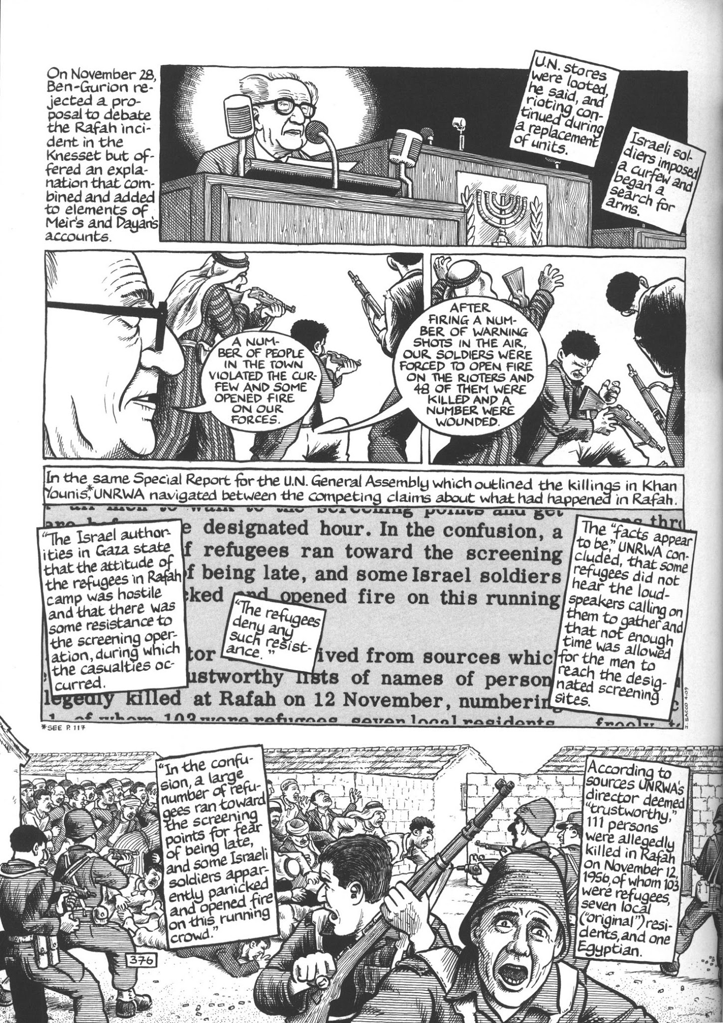 Read online Footnotes in Gaza comic -  Issue # TPB - 392