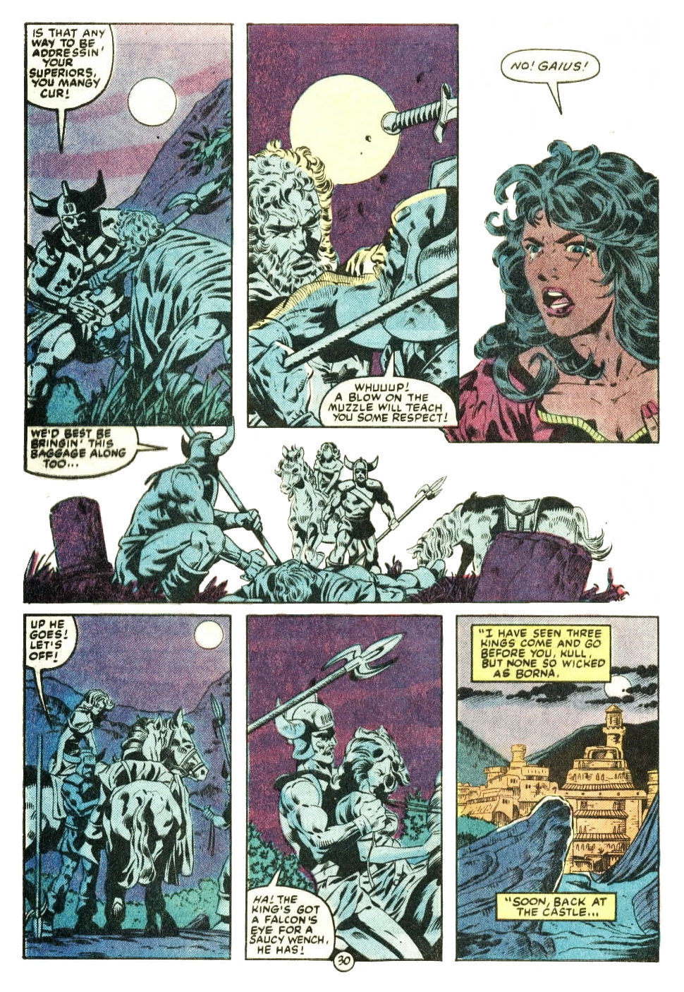 Read online Kull The Conqueror (1983) comic -  Issue #4 - 32