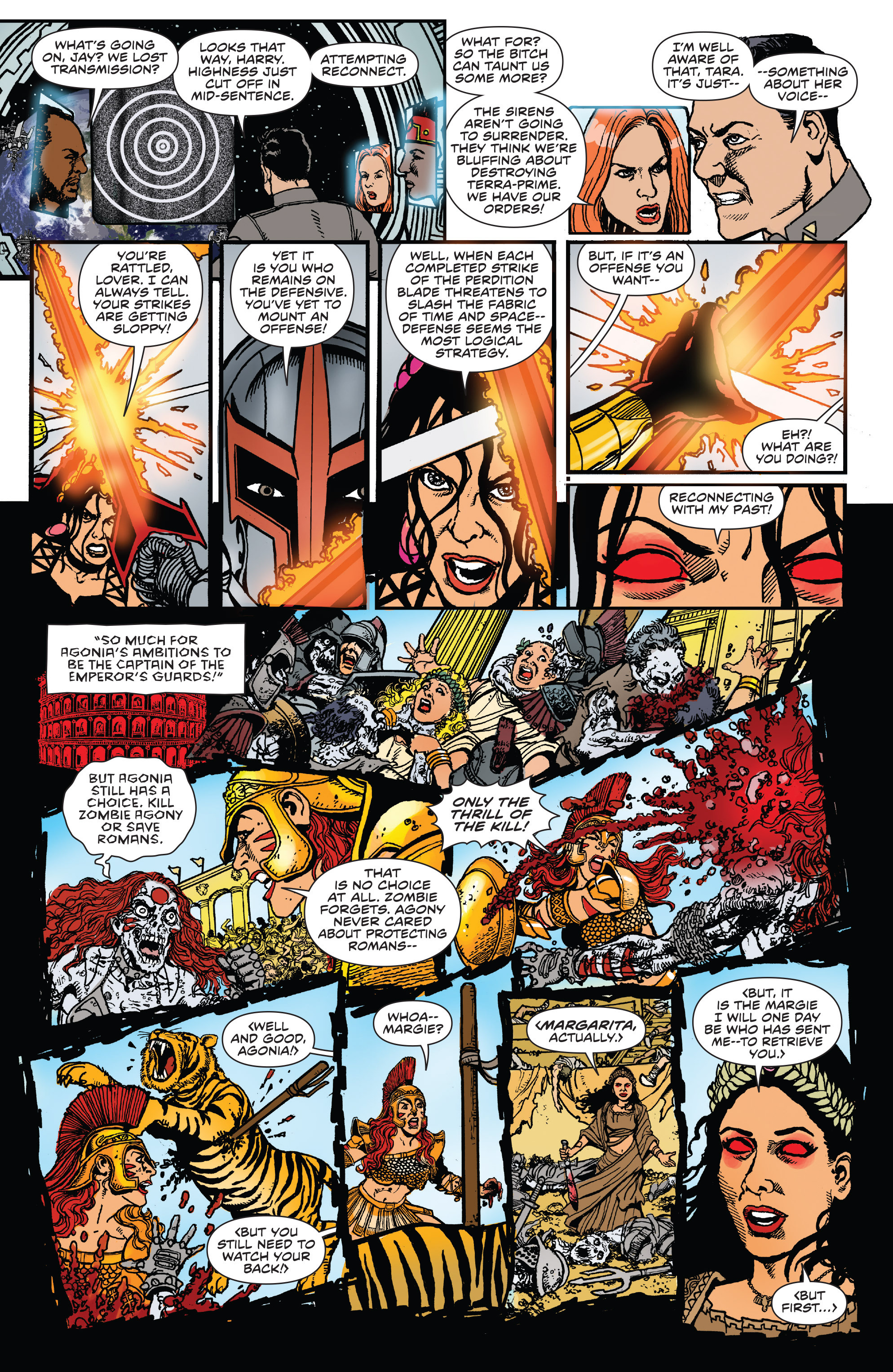 Read online George Pérez's Sirens comic -  Issue #6 - 6