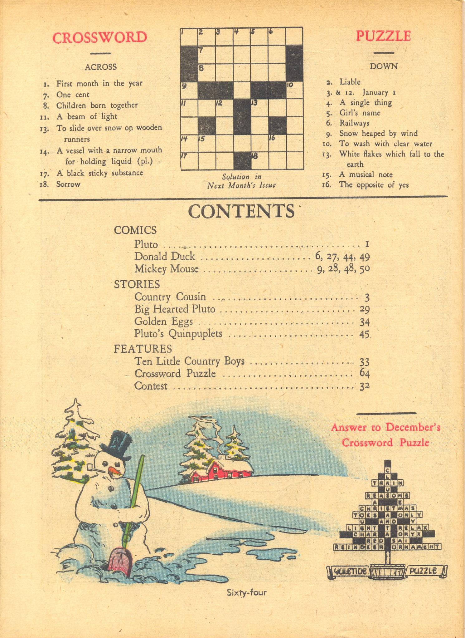 Read online Walt Disney's Comics and Stories comic -  Issue #4 - 66