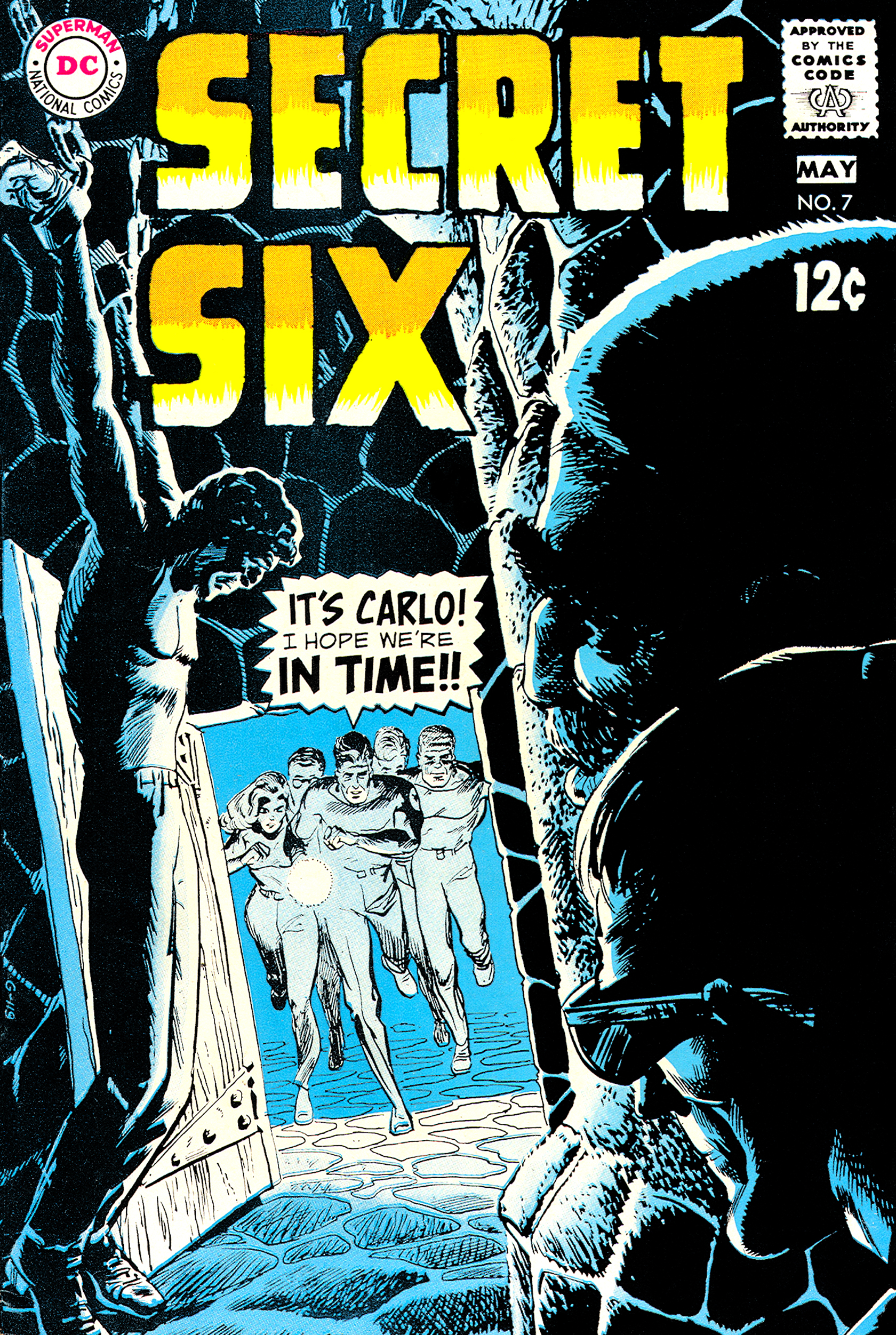 Read online Secret Six (1968) comic -  Issue #7 - 1
