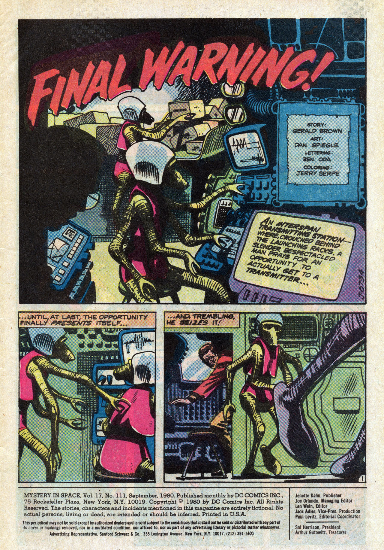 Read online Mystery in Space (1951) comic -  Issue #111 - 3