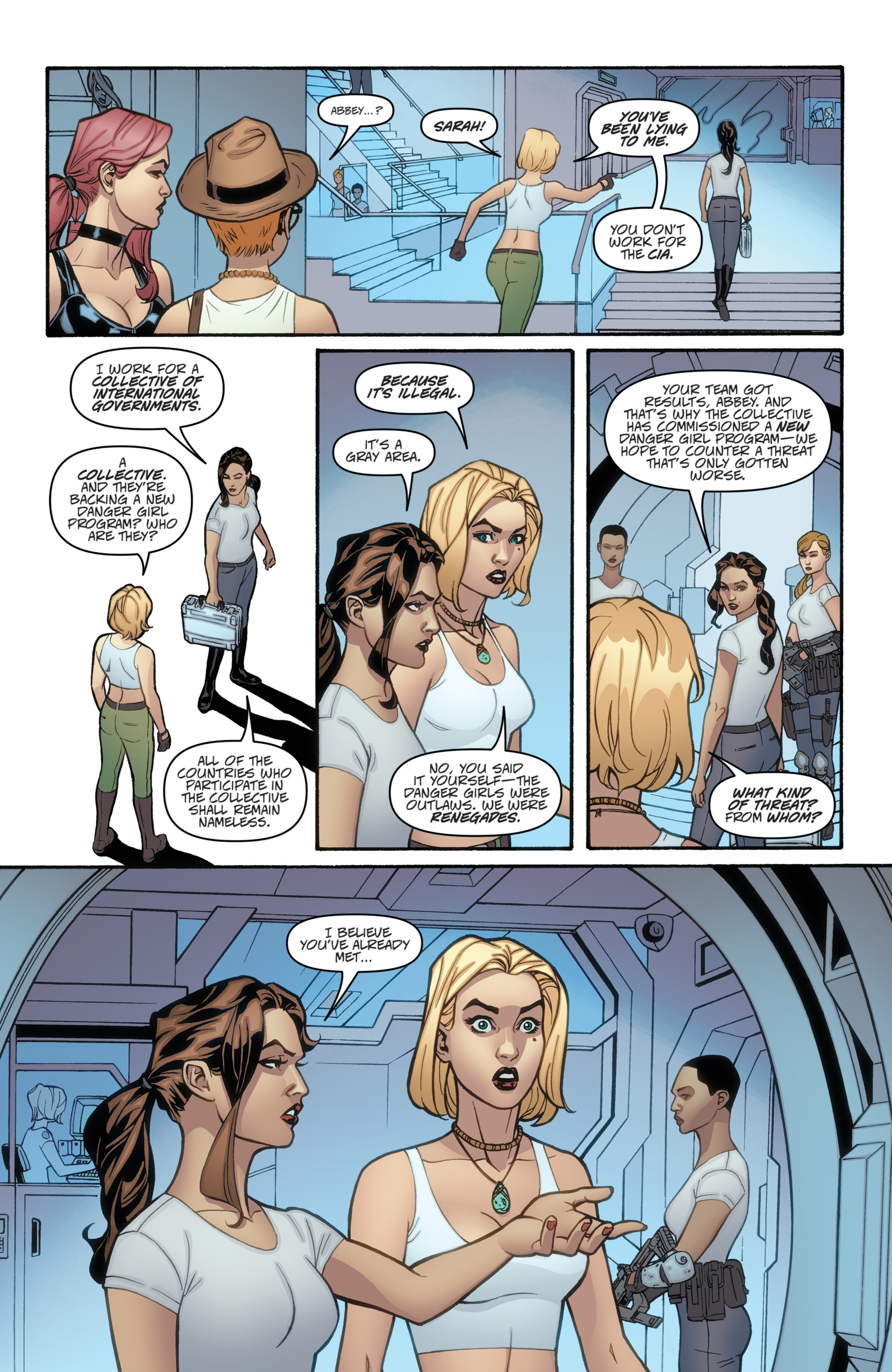 Read online Danger Girl: Renegade comic -  Issue #4 - 13