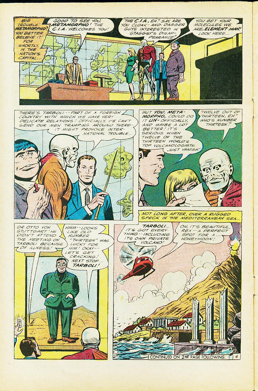 Read online Metamorpho comic -  Issue #7 - 6