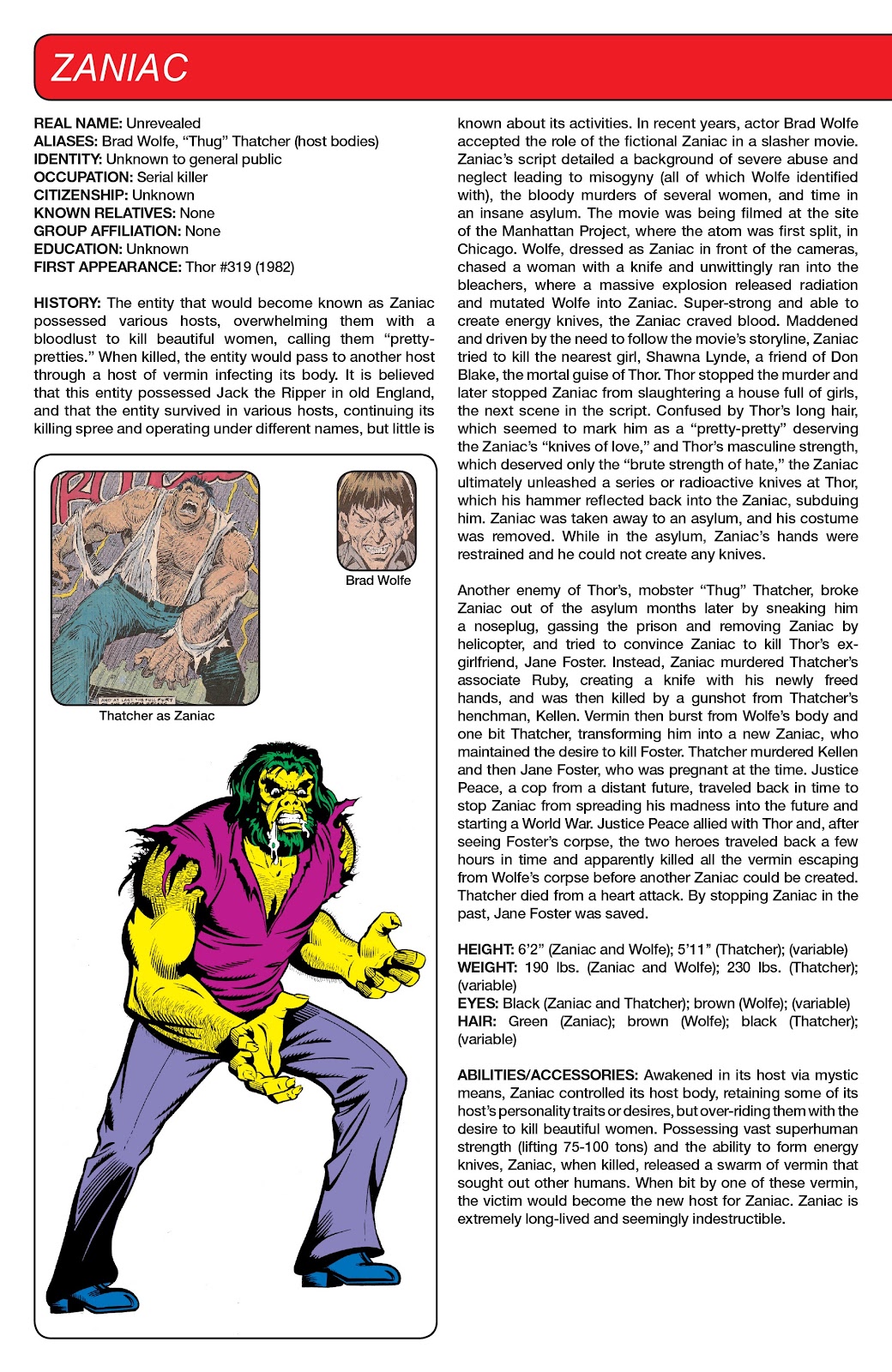 Marvel Legacy:  The 1980's Handbook issue Full - Page 60