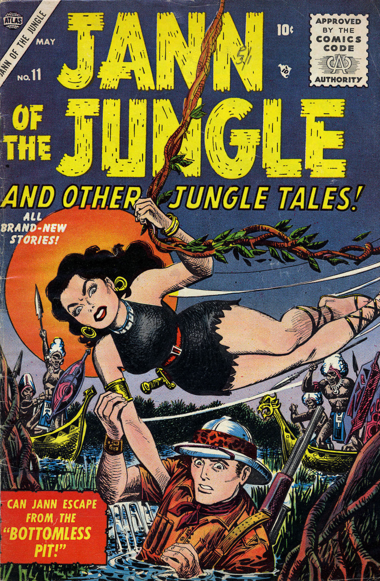 Read online Jann of the Jungle comic -  Issue #11 - 1