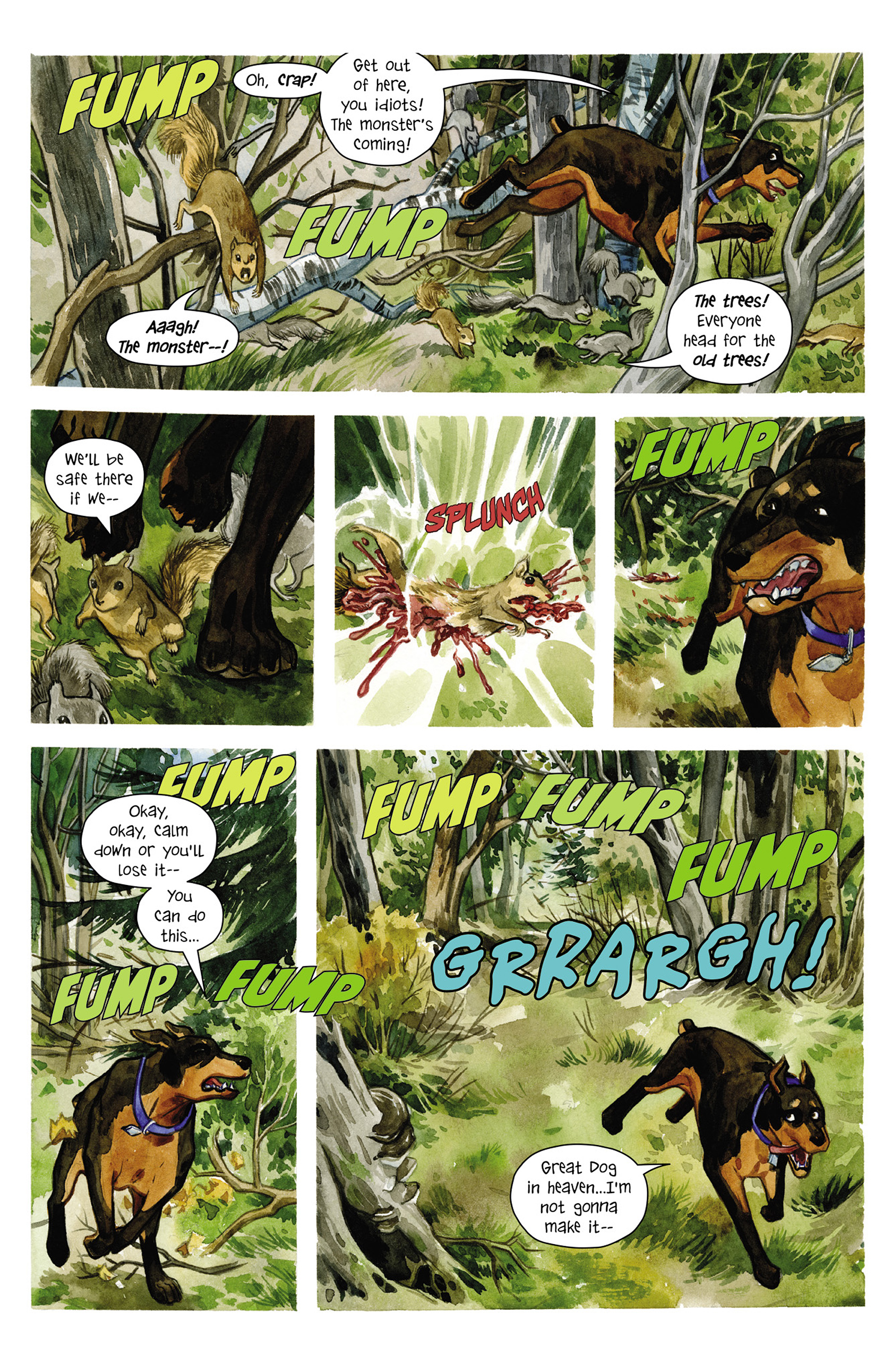 Read online Beasts of Burden: Hunters & Gatherers comic -  Issue # Full - 10