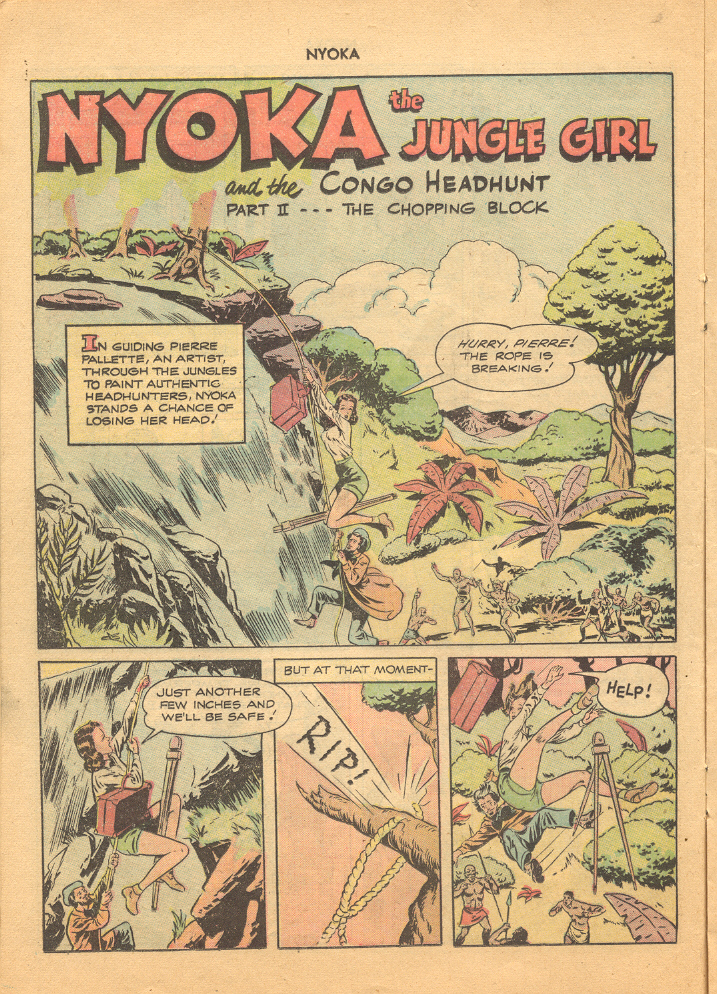 Read online Nyoka the Jungle Girl (1945) comic -  Issue #19 - 16