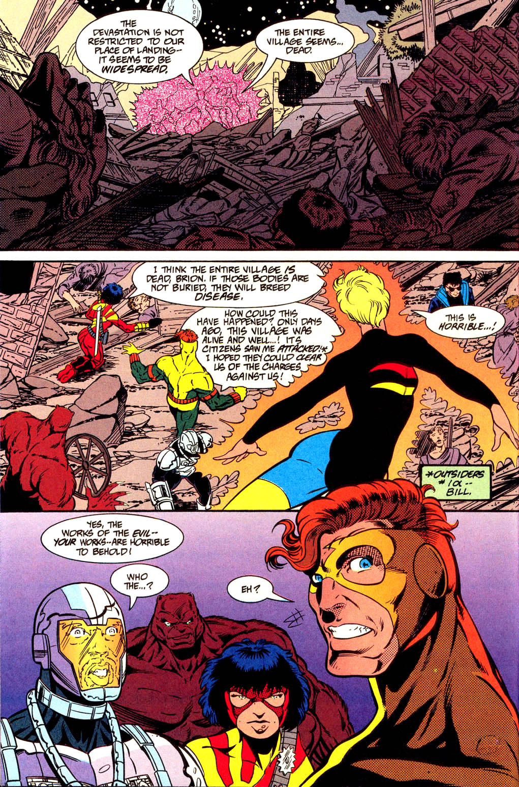 Read online Outsiders (1993) comic -  Issue #3 - 10