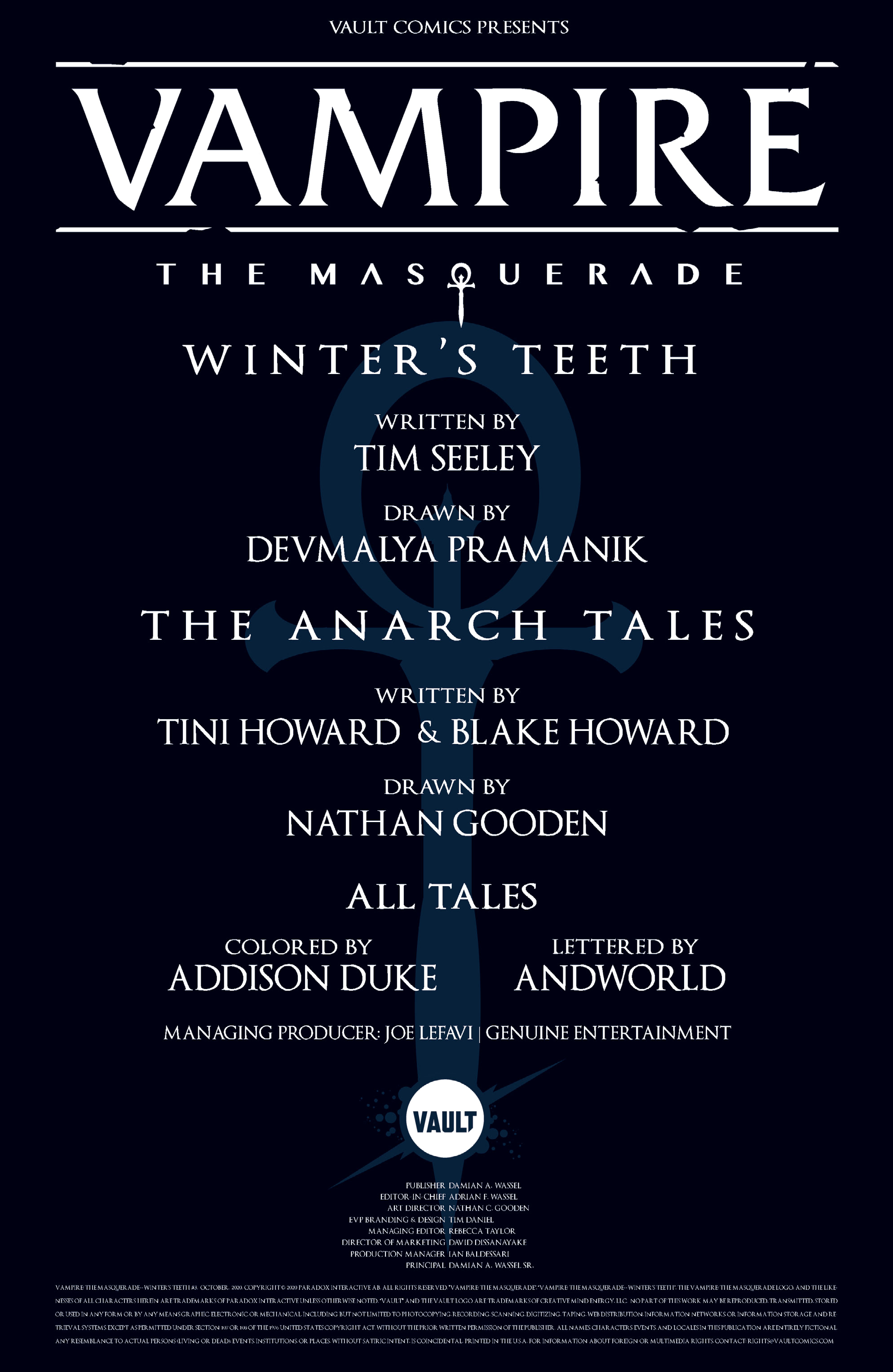 Read online Vampire: The Masquerade Winter's Teeth comic -  Issue #3 - 3