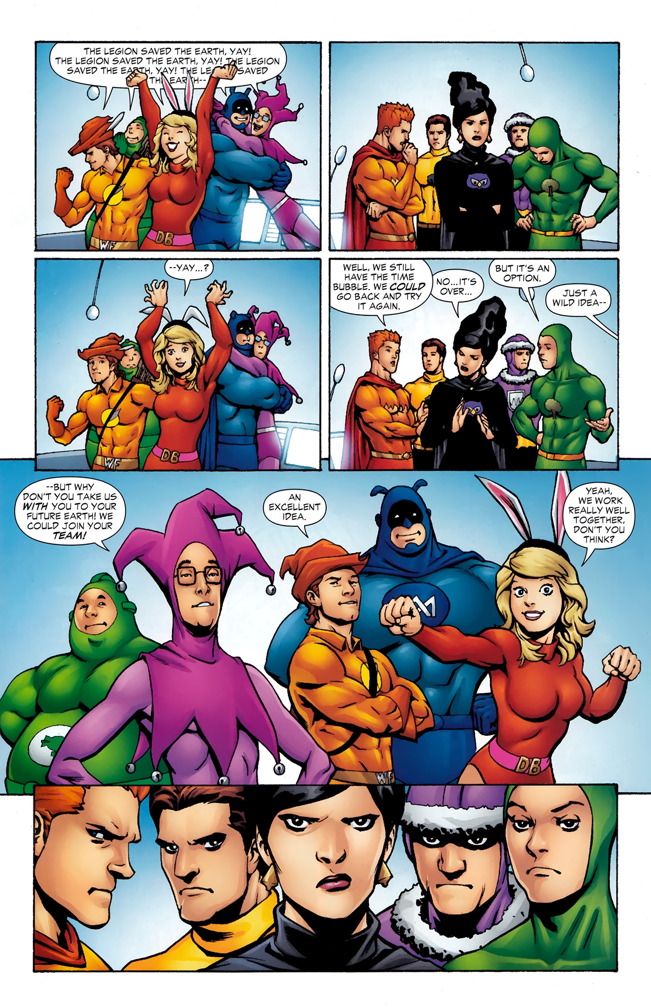 Read online The Brave and the Bold (2007) comic -  Issue #35 - 21