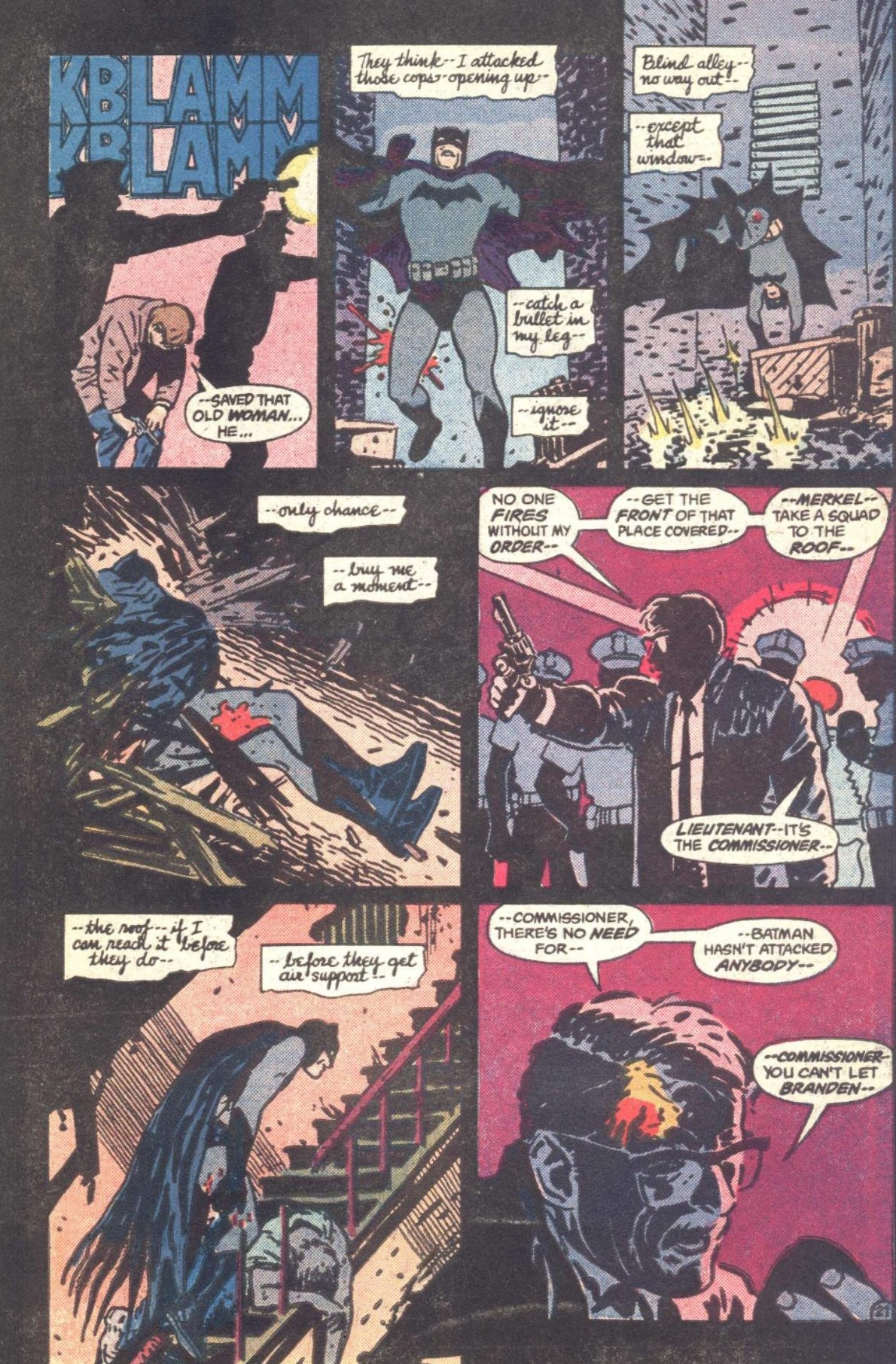 Read online Batman: Year One comic -  Issue #2 - 22