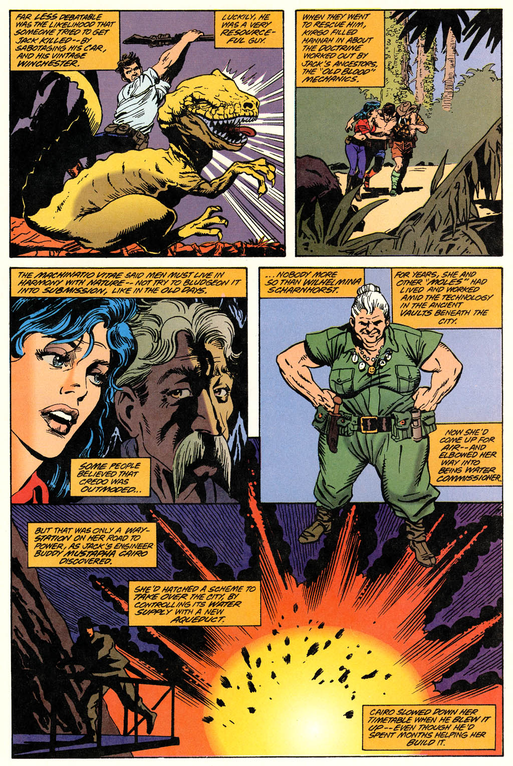 Read online Cadillacs and Dinosaurs comic -  Issue #1 - 29