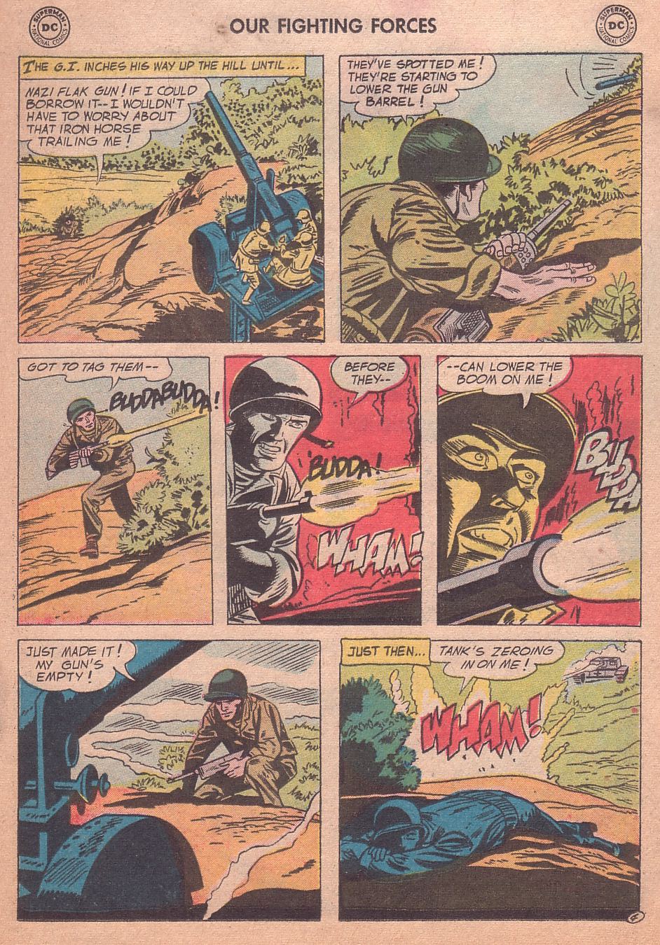 Read online Our Fighting Forces comic -  Issue #21 - 21