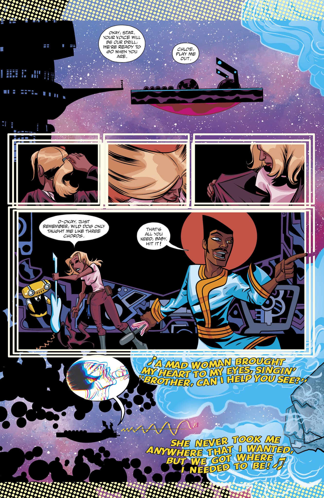 Read online Cave Carson Has An Intersteller Eye comic -  Issue #6 - 13