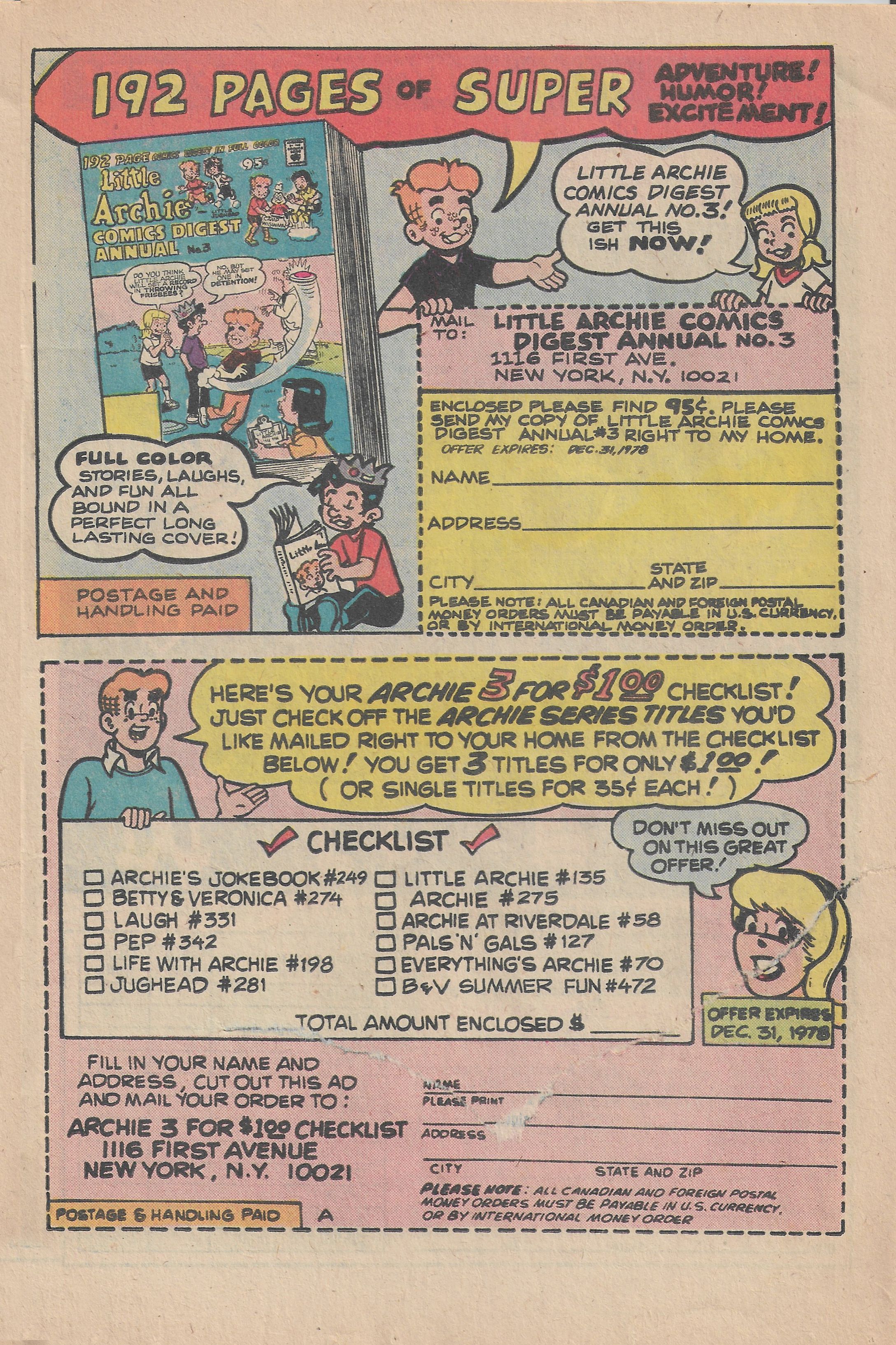 Read online Archie's TV Laugh-Out comic -  Issue #61 - 11