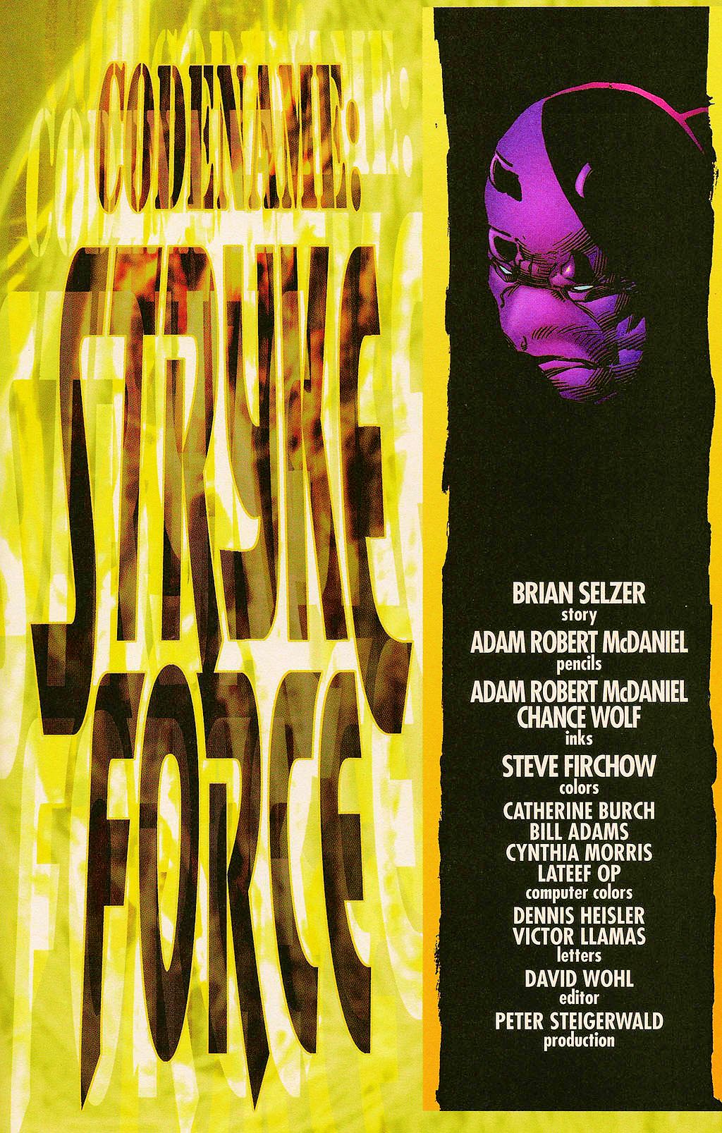 Read online Codename: Strykeforce comic -  Issue #14 - 24