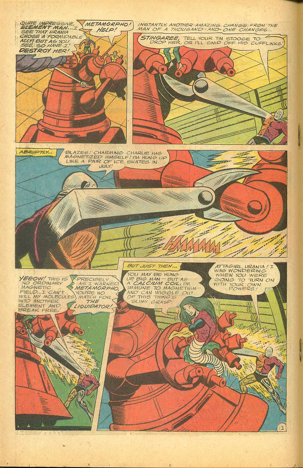 Read online Metamorpho comic -  Issue #10 - 18