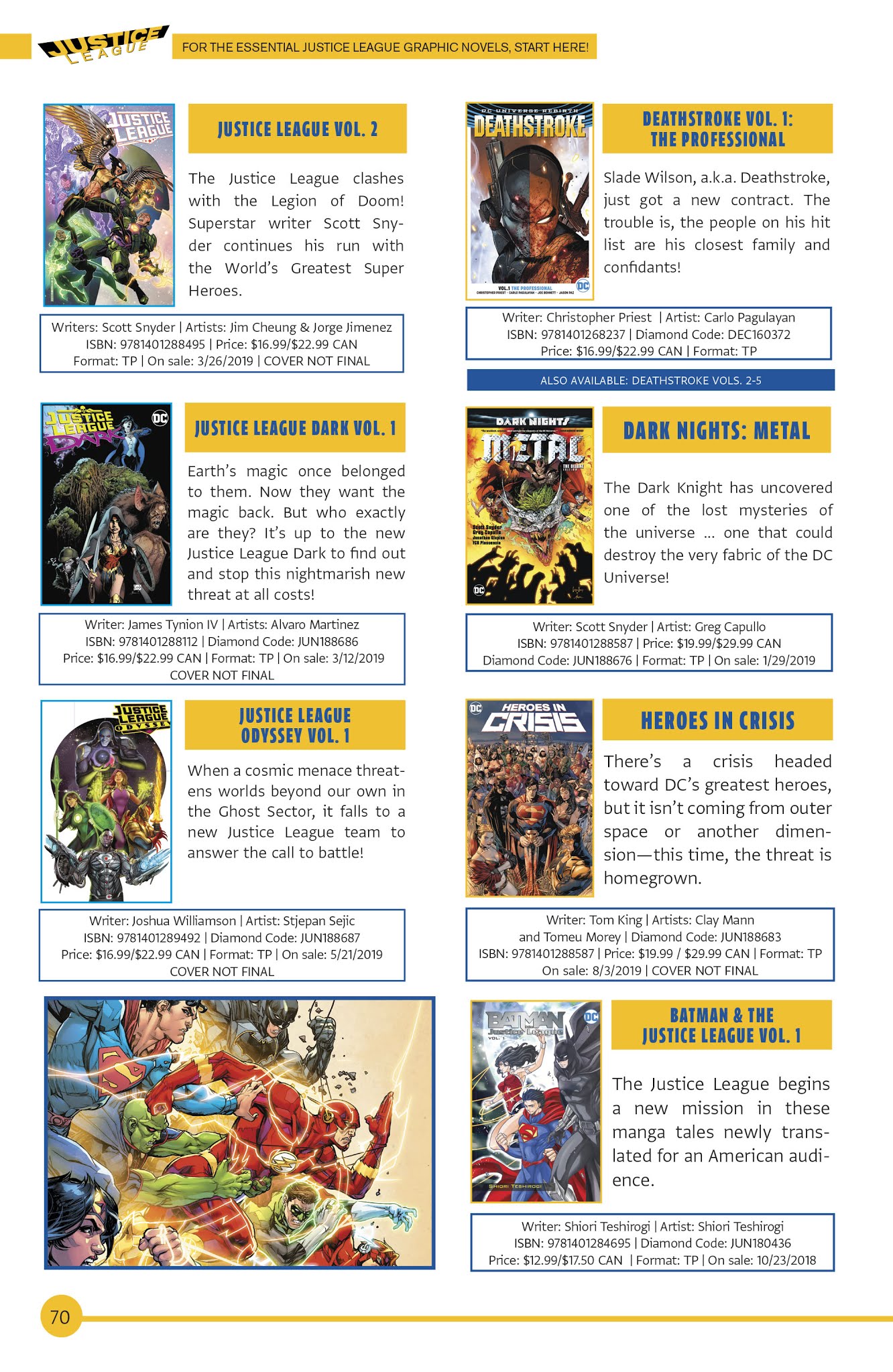 Read online DC Essential Graphic Novels 2019 comic -  Issue # TPB - 67