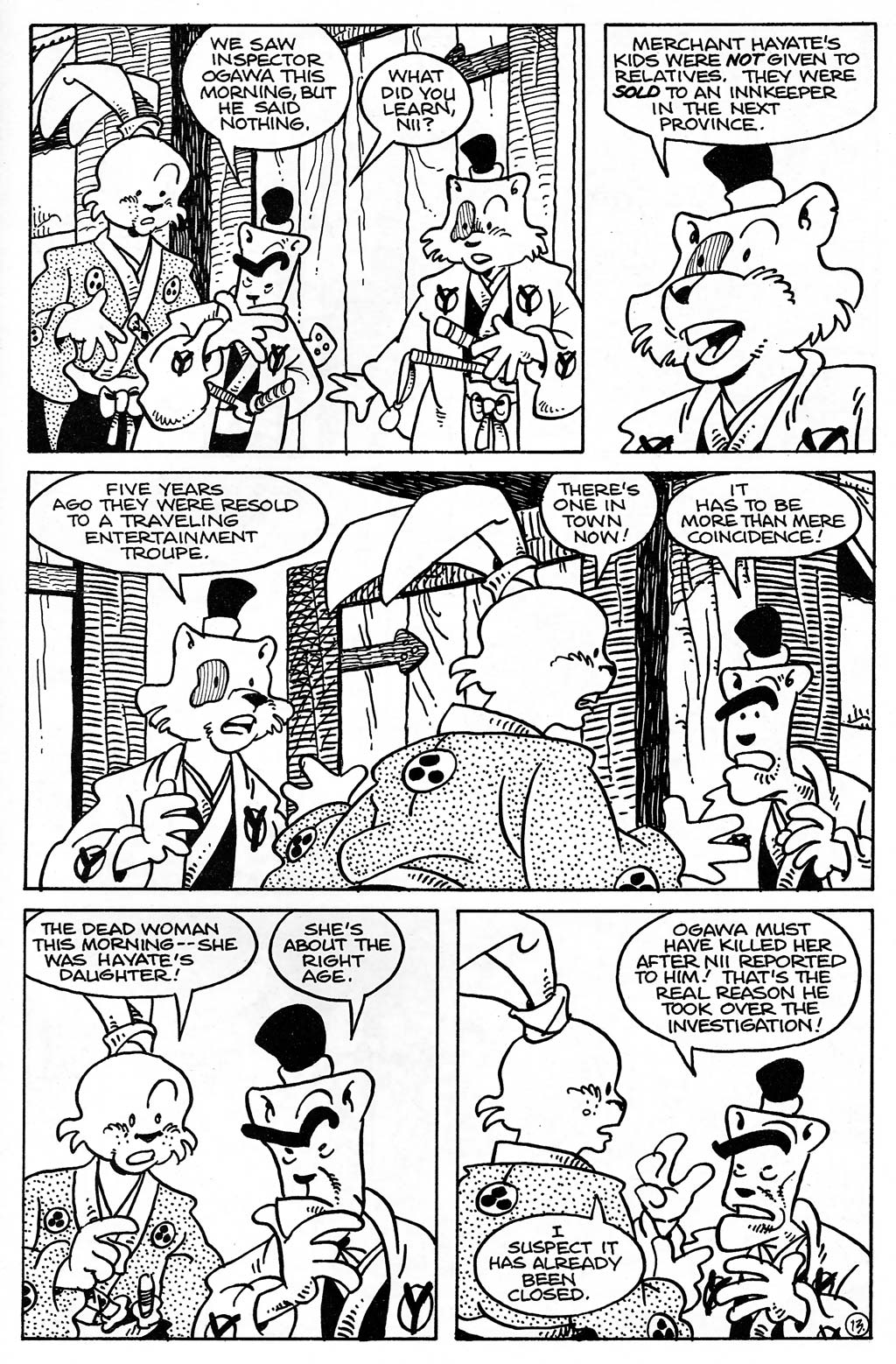 Read online Usagi Yojimbo (1996) comic -  Issue #27 - 15