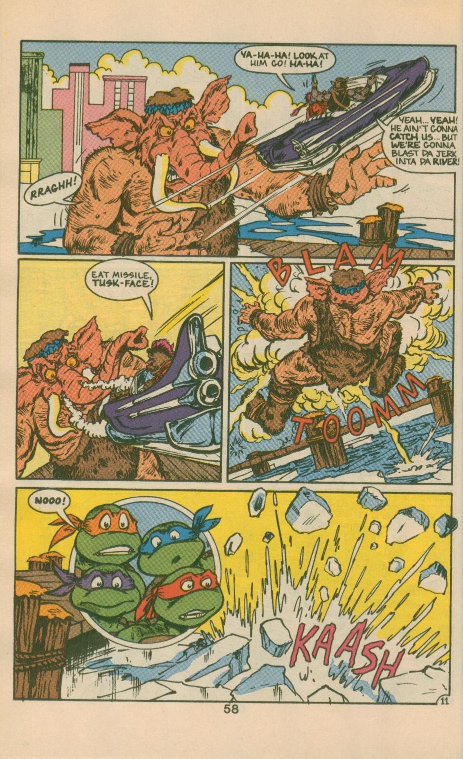 Teenage Mutant Ninja Turtles Adventures (1989) issue Spring 1991 - Page 60