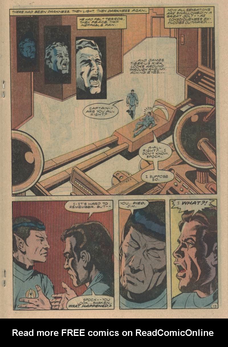 Read online Star Trek (1980) comic -  Issue #18 - 13