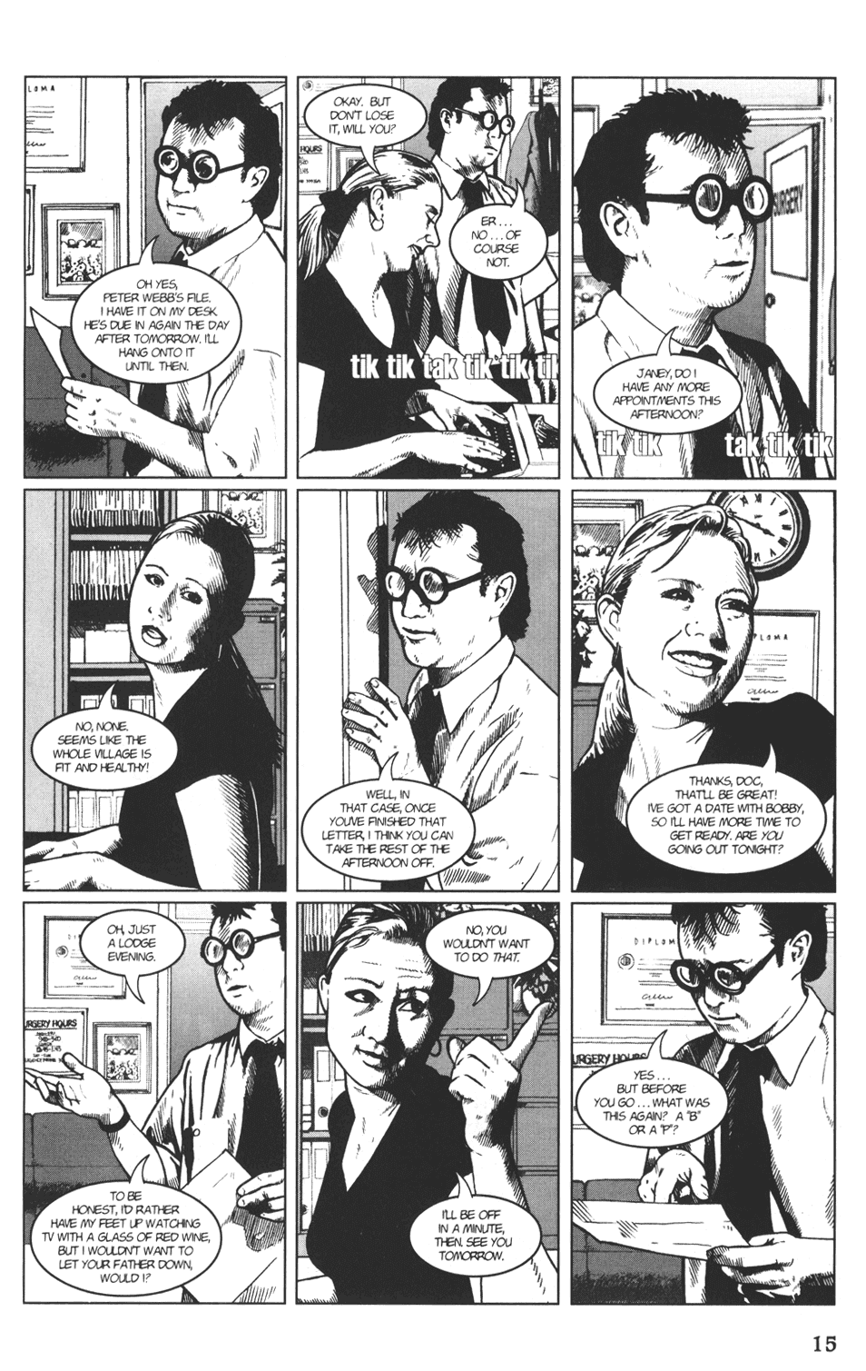Read online Strangehaven comic -  Issue #11 - 15