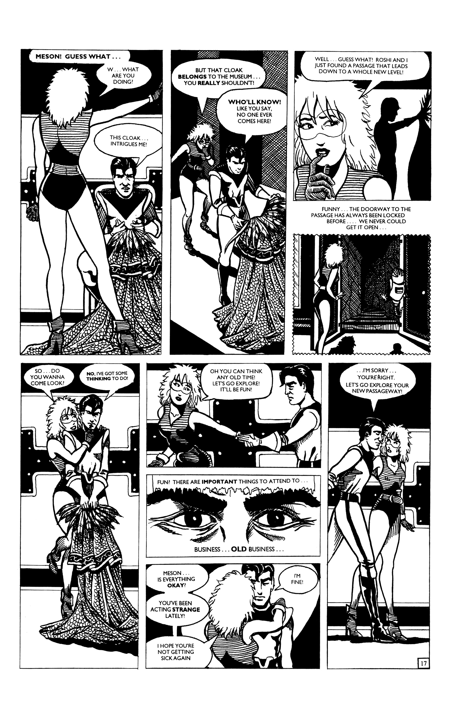Read online Strange Attractors (1993) comic -  Issue #1 - 19