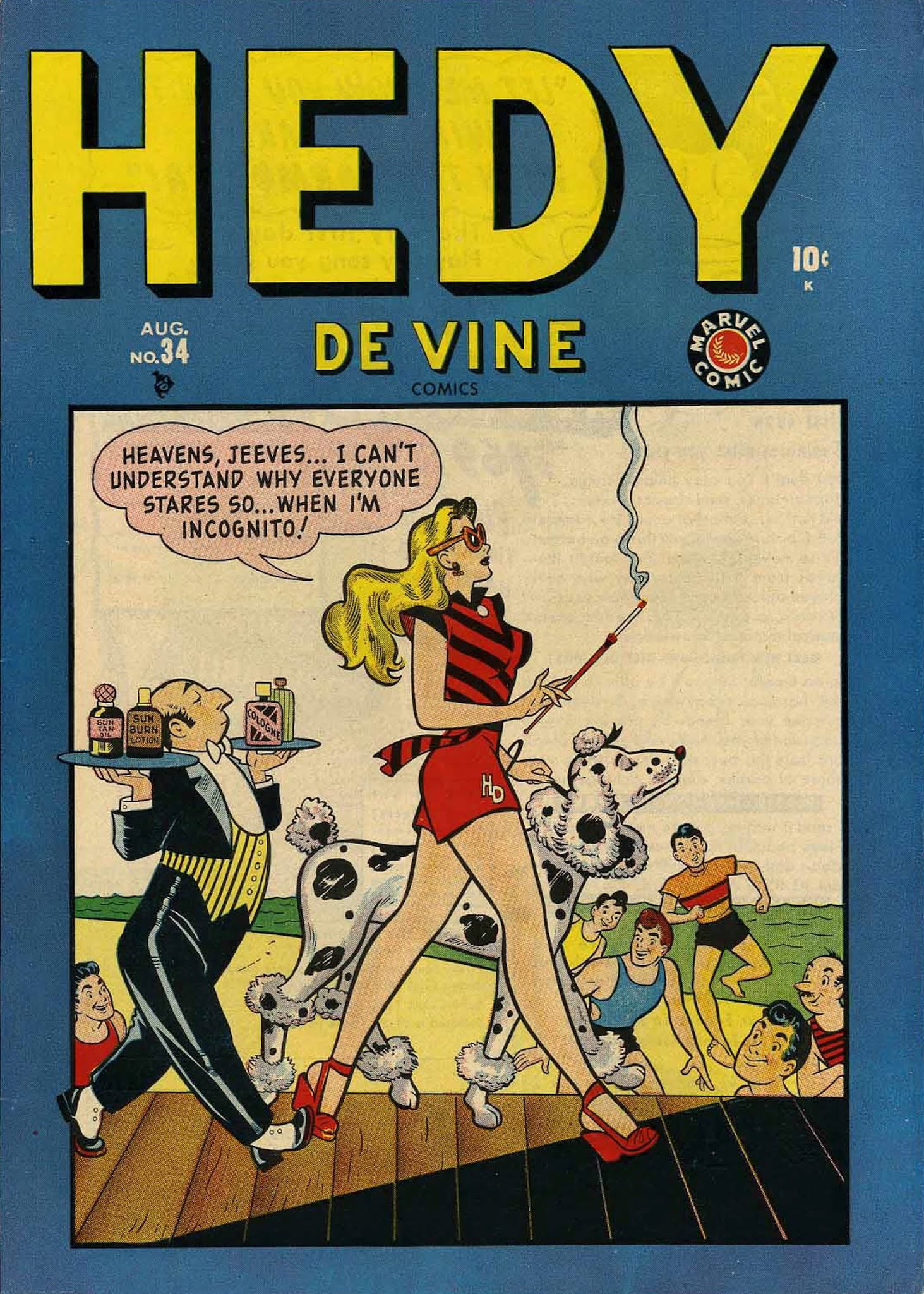 Read online Hedy De Vine Comics comic -  Issue #34 - 1