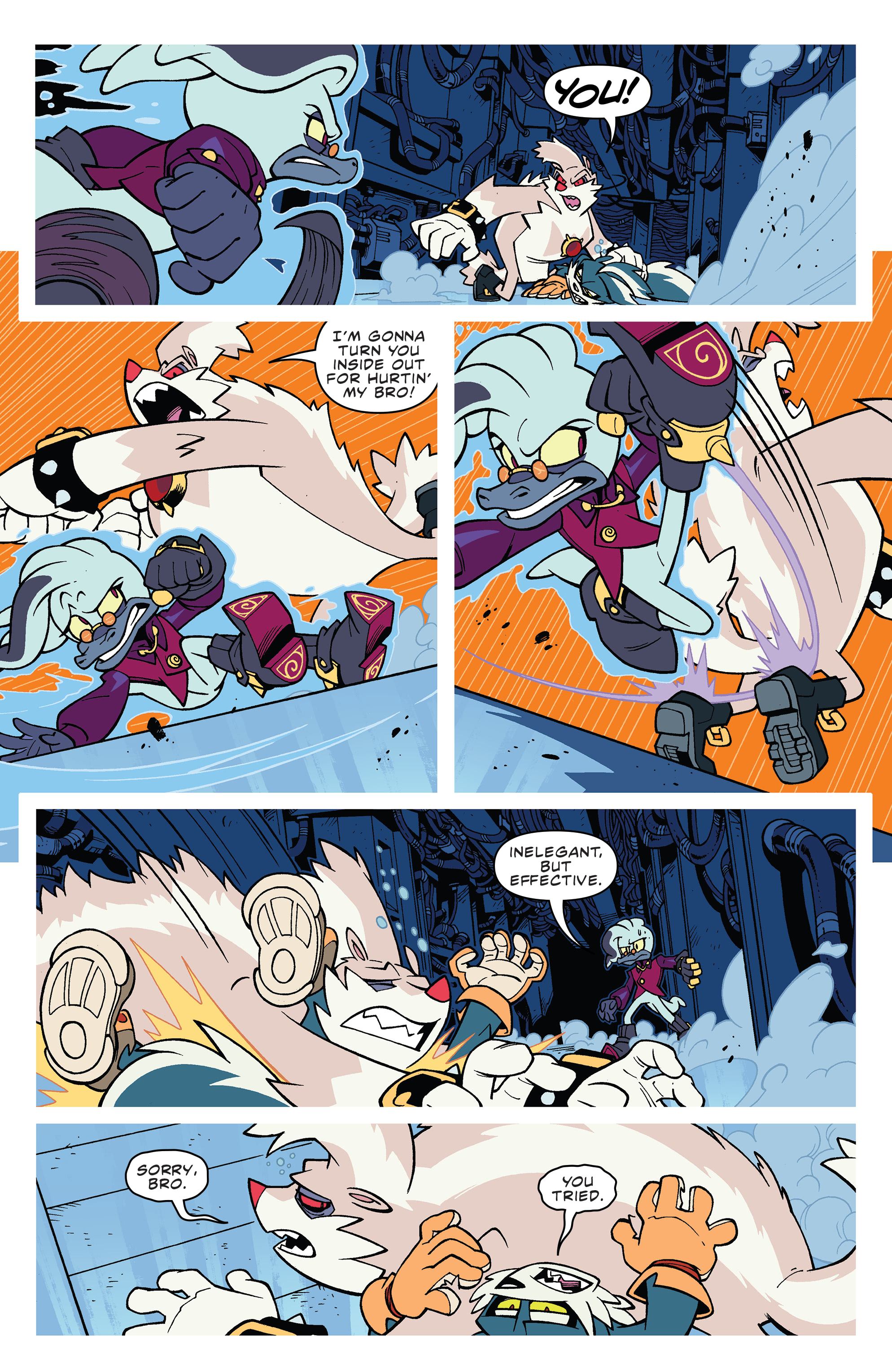 Read online Sonic the Hedgehog: Bad Guys comic -  Issue #4 - 12