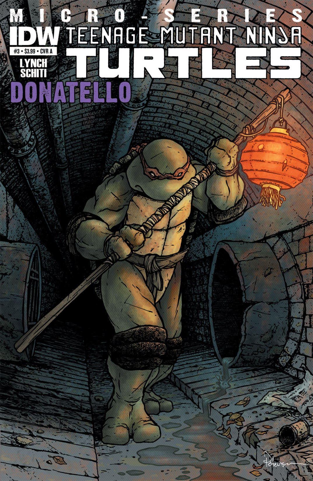 Read online Teenage Mutant Ninja Turtles Micro-Series comic -  Issue #3 - 1