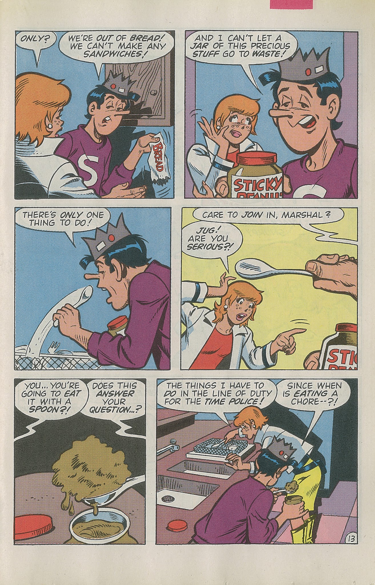Read online Jughead's Time Police comic -  Issue #4 - 21