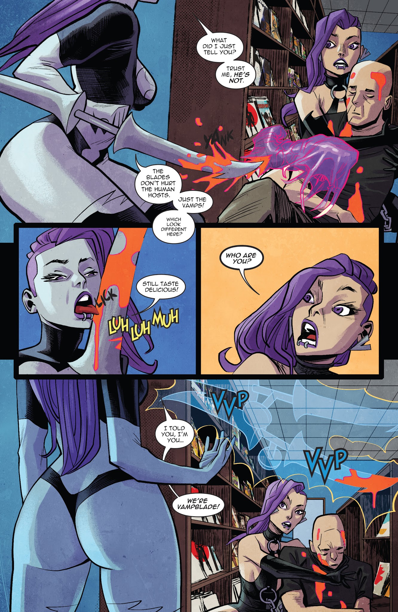 Read online Vampblade Season 3 comic -  Issue #1 - 10