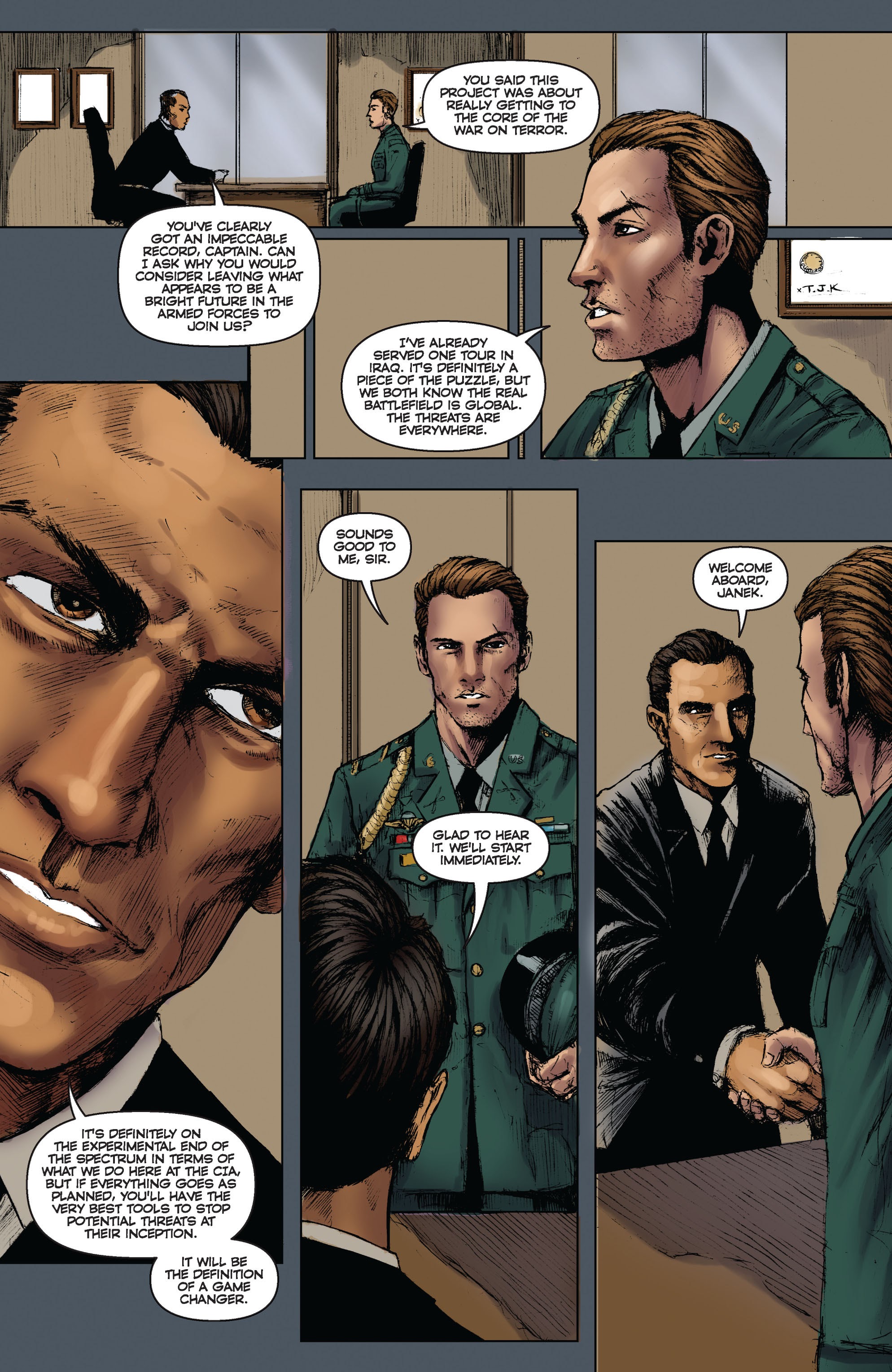 Read online Mindfield comic -  Issue #5 - 29
