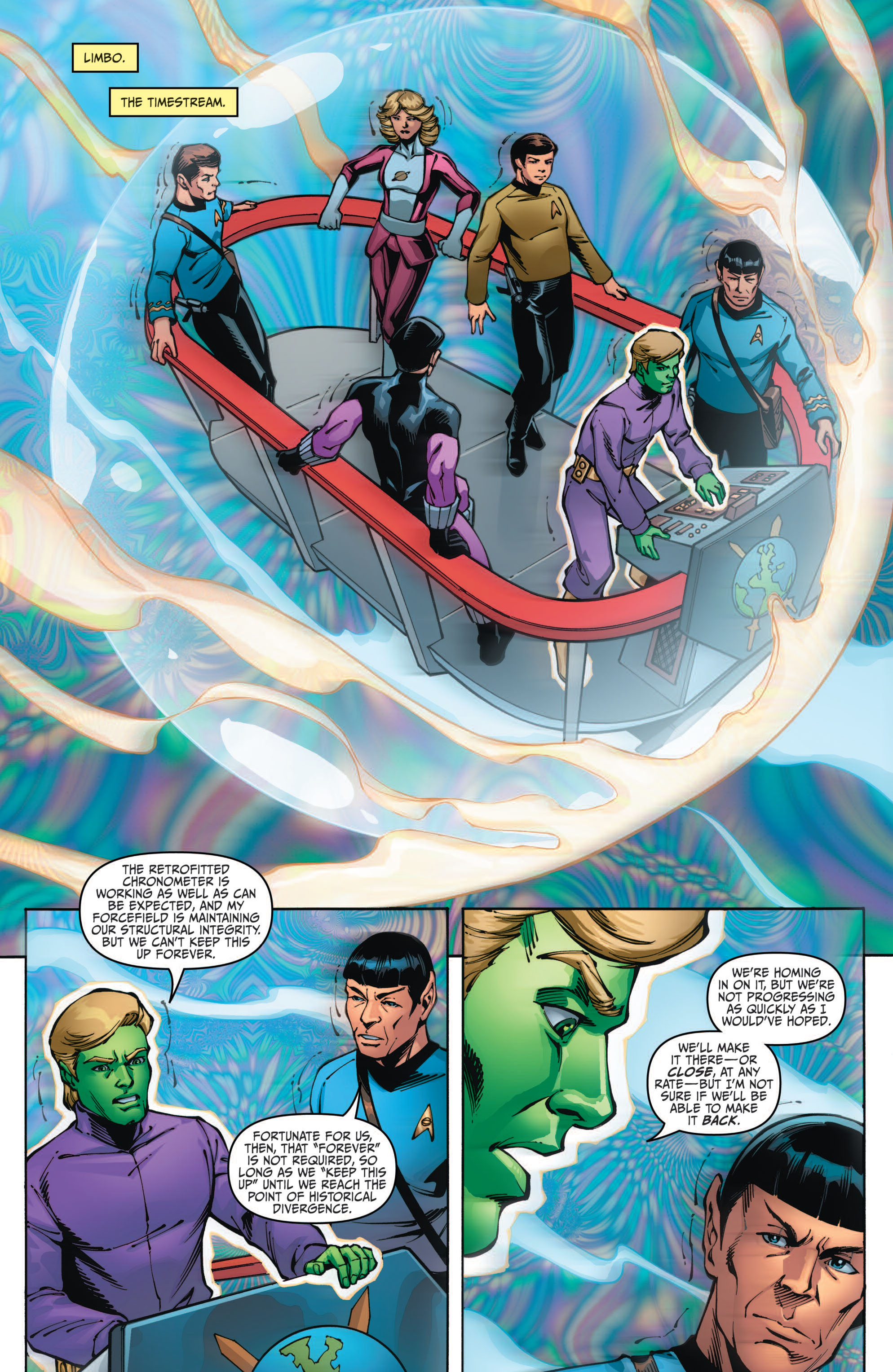 Read online Star Trek/Legion of Super-Heroes comic -  Issue #4 - 8
