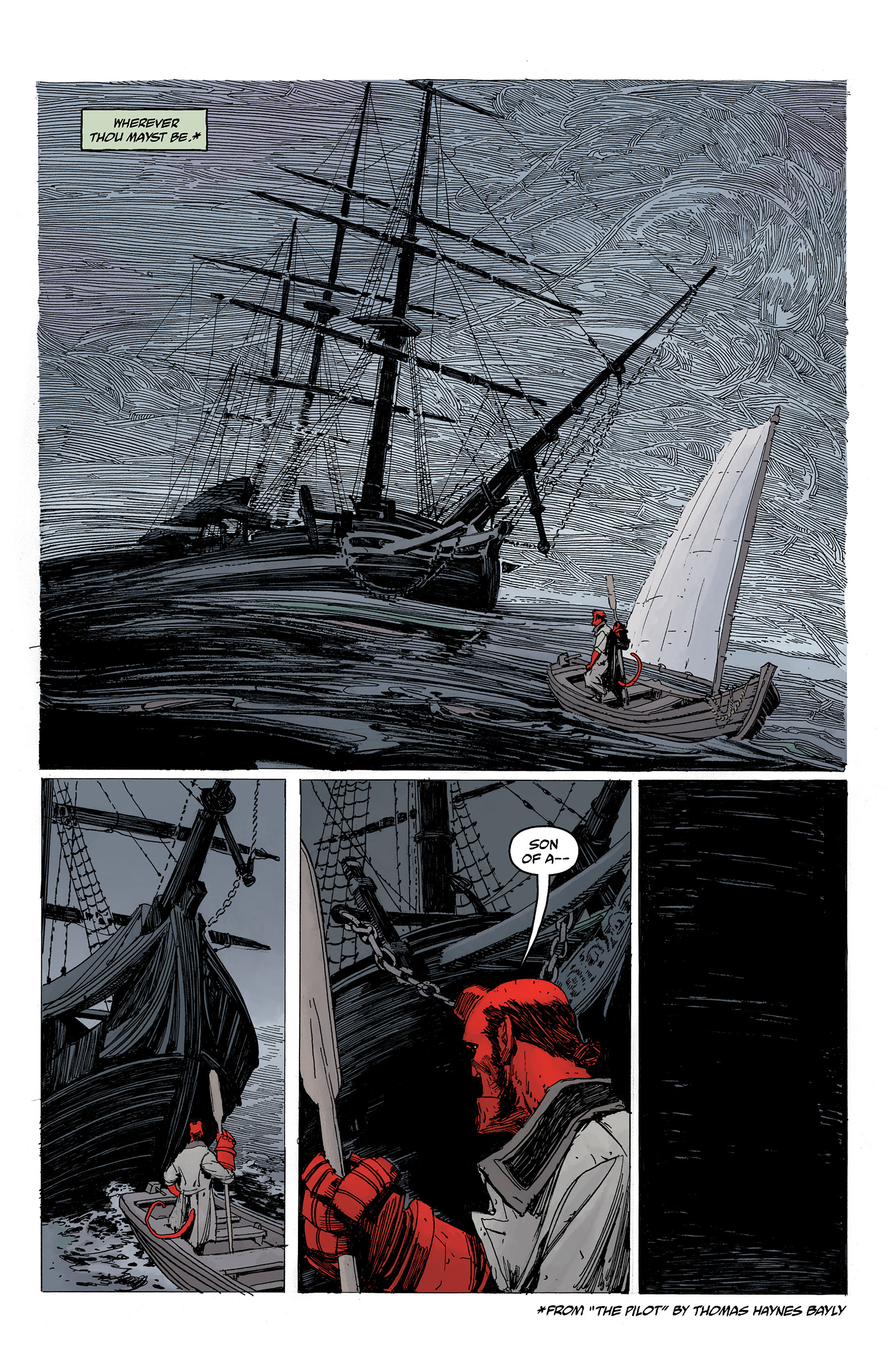 Read online Hellboy: Into the Silent Sea comic -  Issue # Full - 12