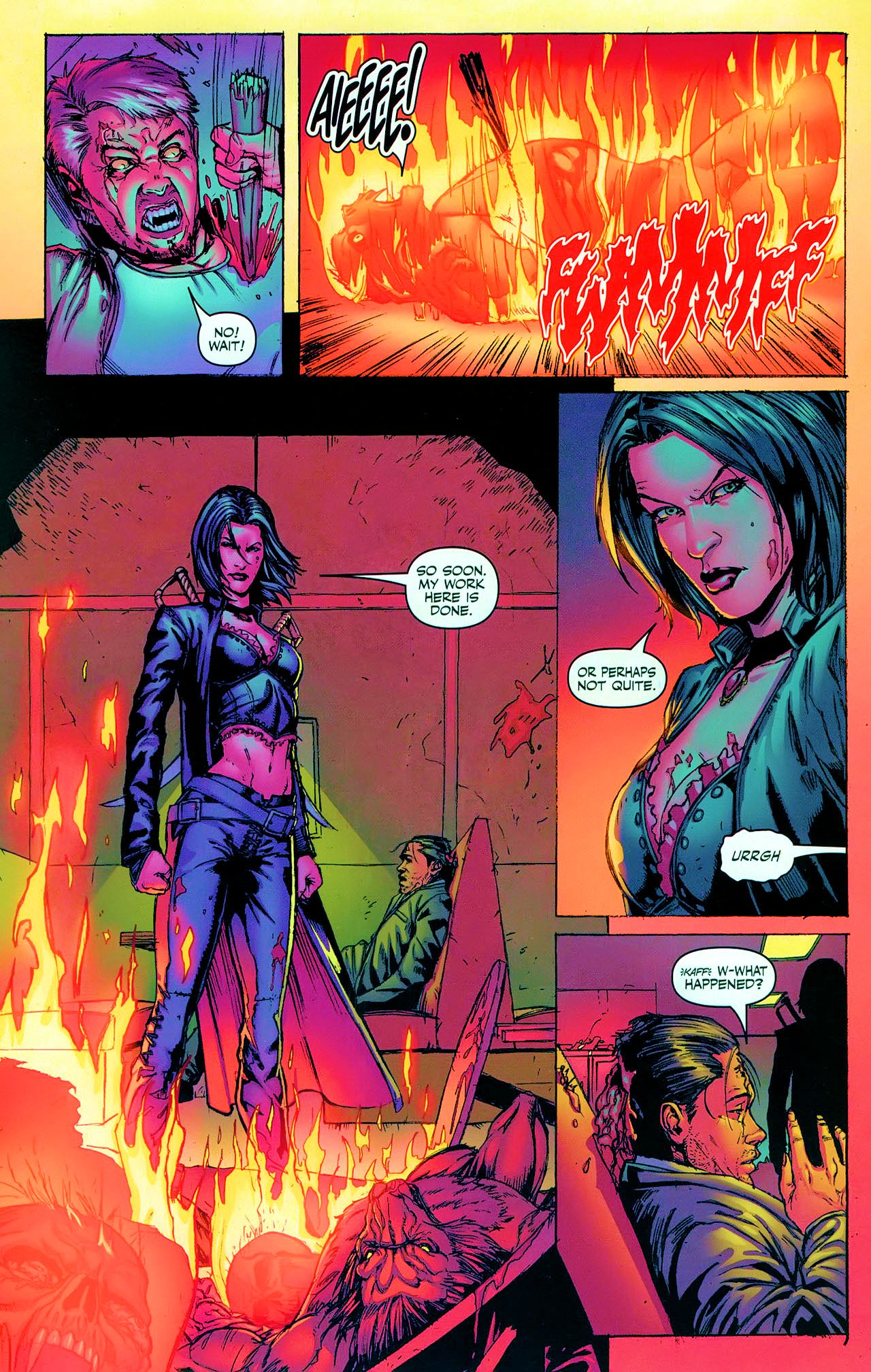 Read online The Darkness vs. Eva: Daughter of Dracula comic -  Issue #2 - 18
