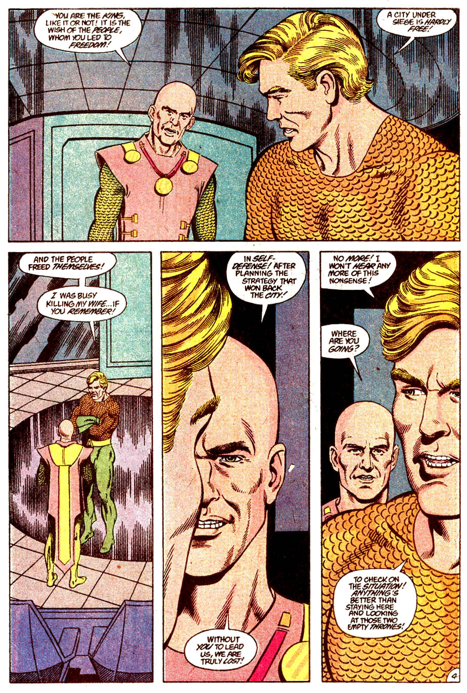 Aquaman (1989) Issue #4 #4 - English 5