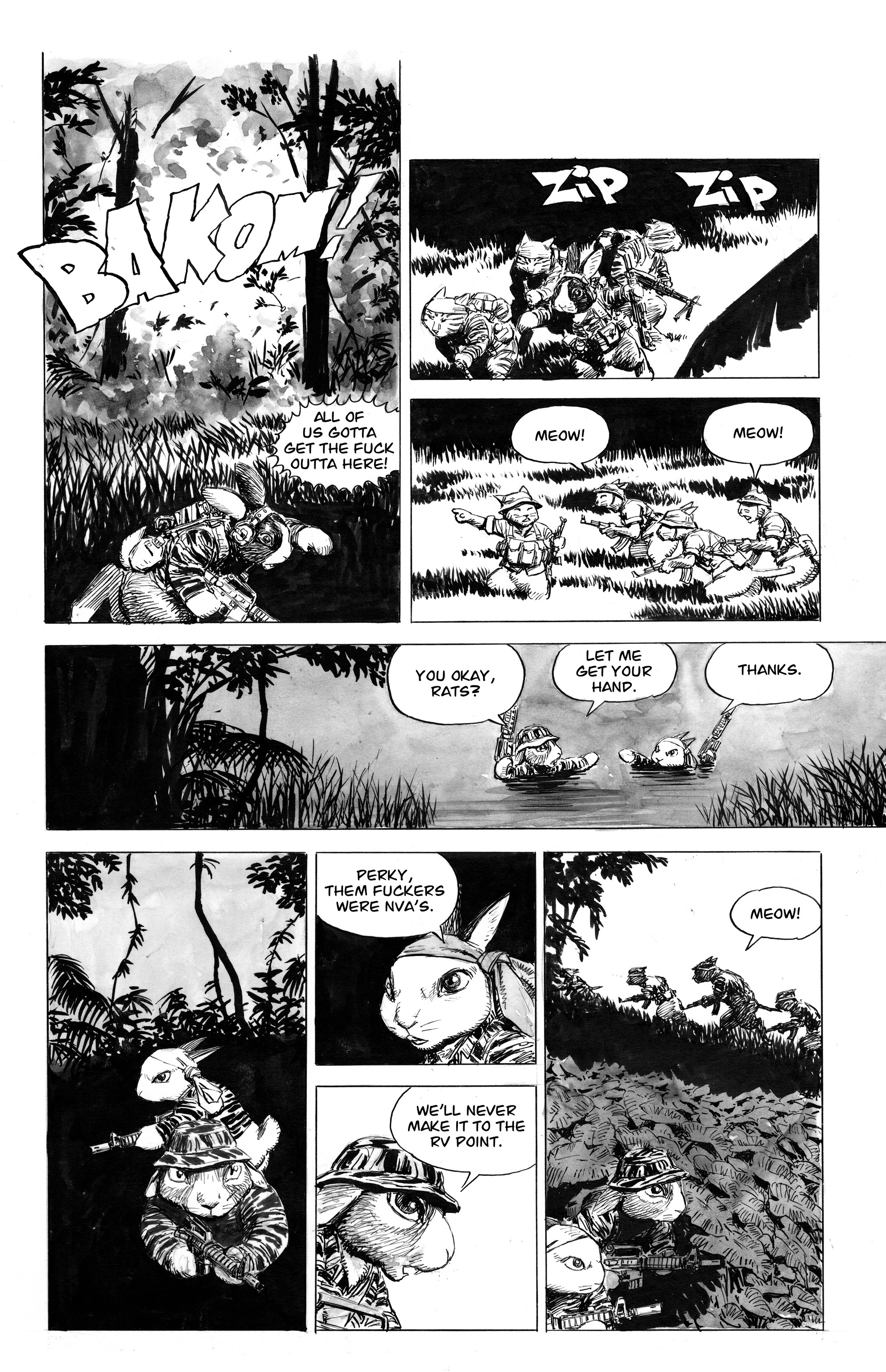 Read online Cat Shit One comic -  Issue #2 - 34