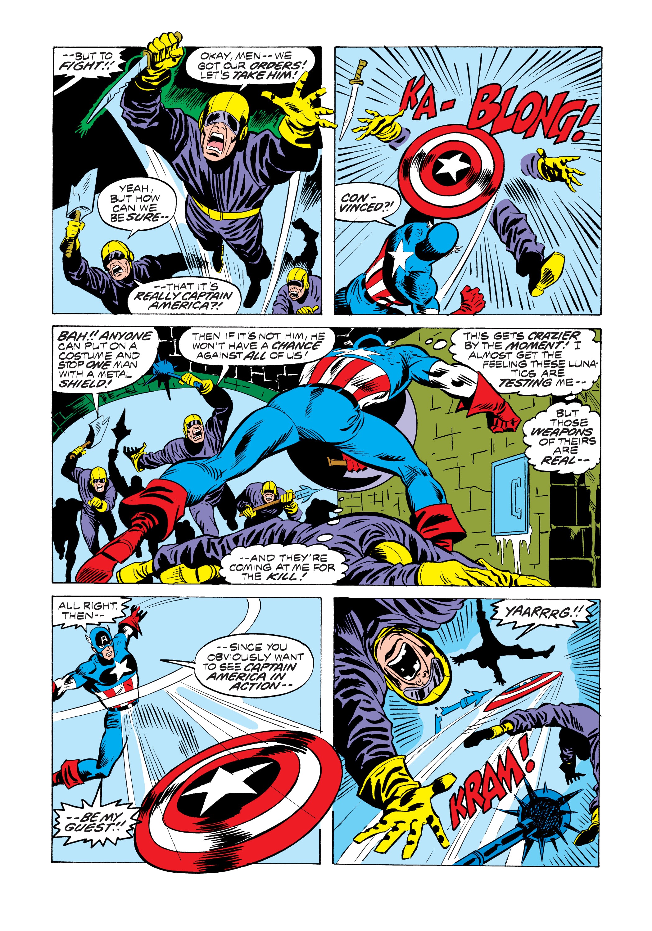 Read online Marvel Masterworks: Captain America comic -  Issue # TPB 12 (Part 1) - 57