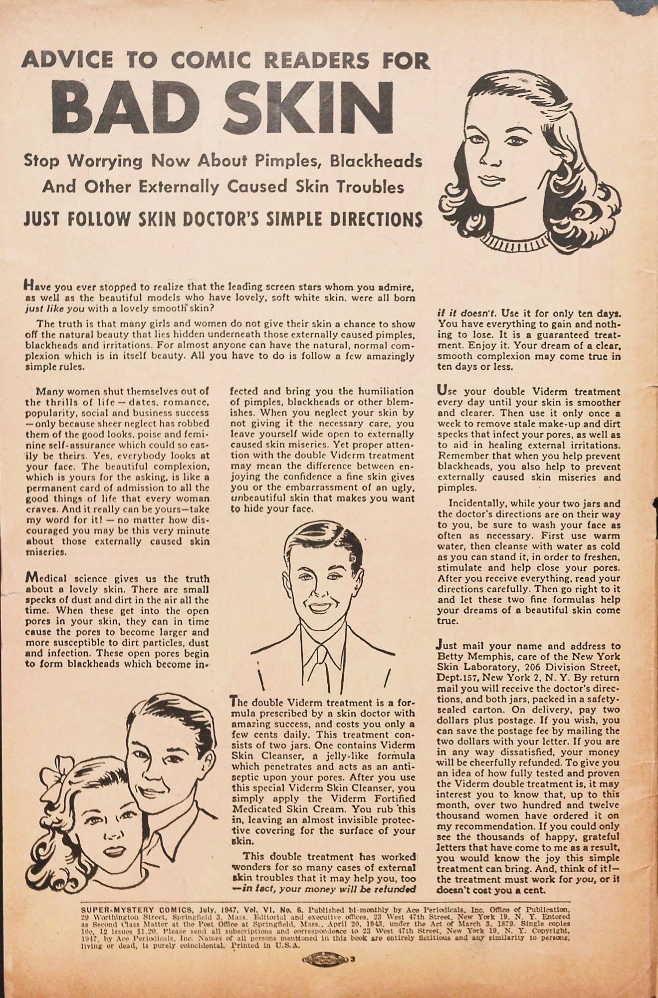 Read online Super-Mystery Comics comic -  Issue #36 - 2